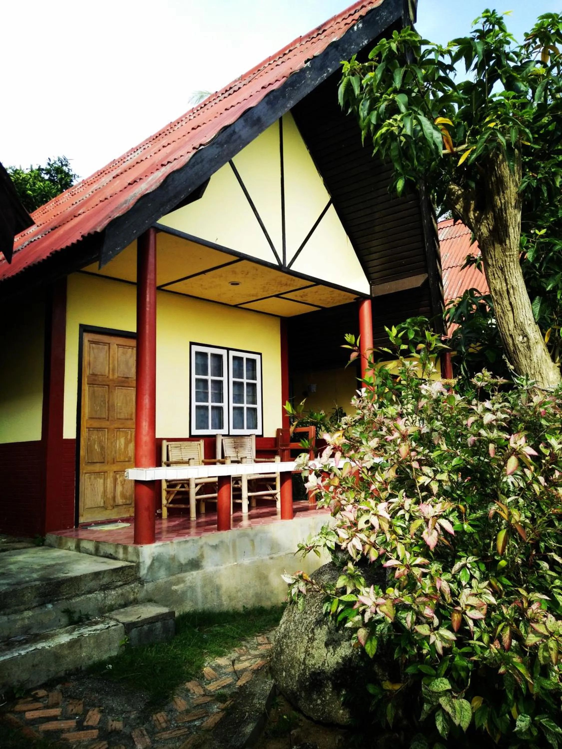 Natural landscape in Golden Beach Resort Koh Phangan