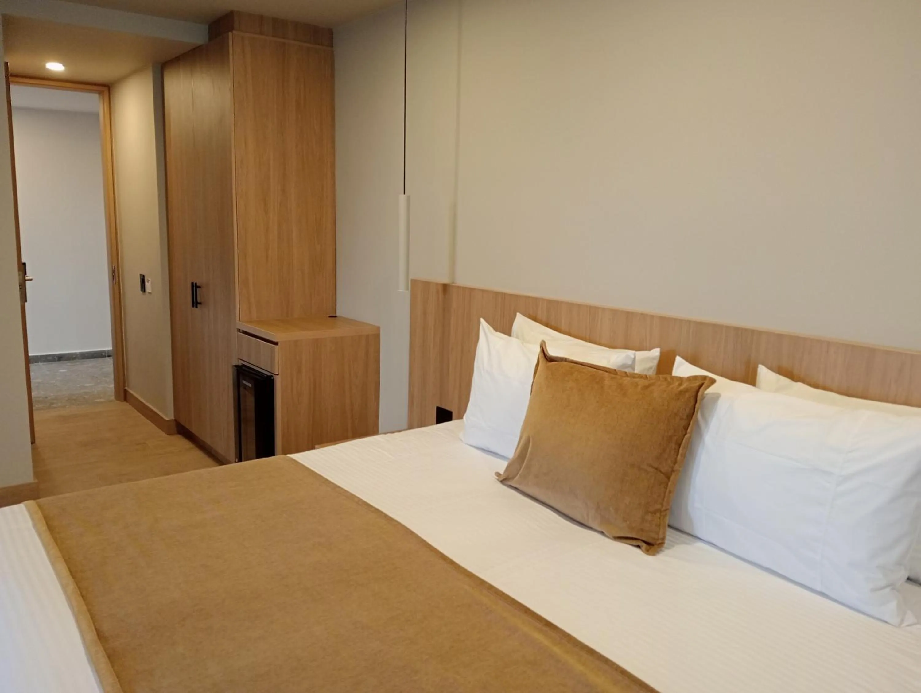 Bed in Hotel Rulay Medellin