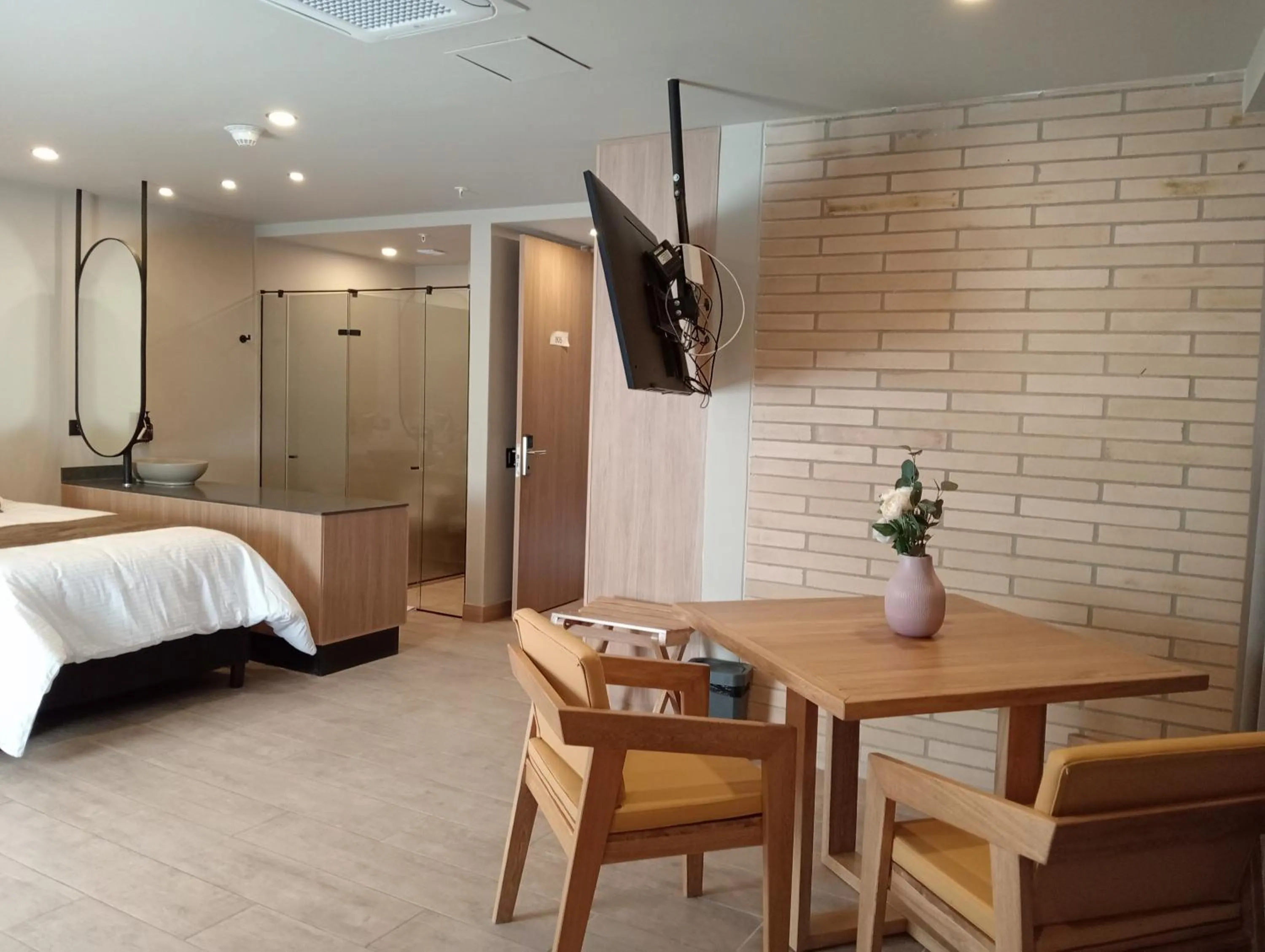 Bed in Hotel Rulay Medellin