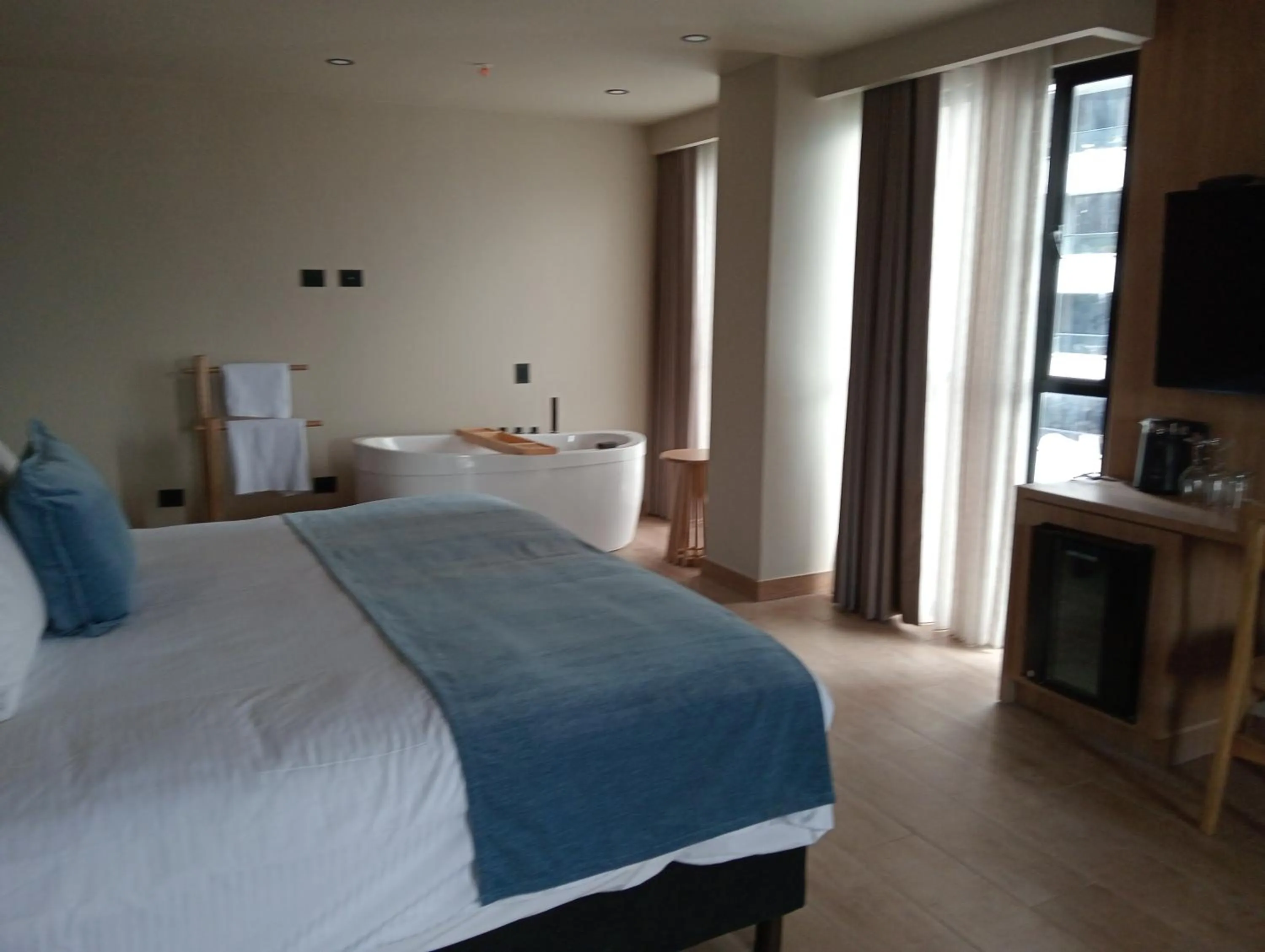 Bed in Hotel Rulay Medellin