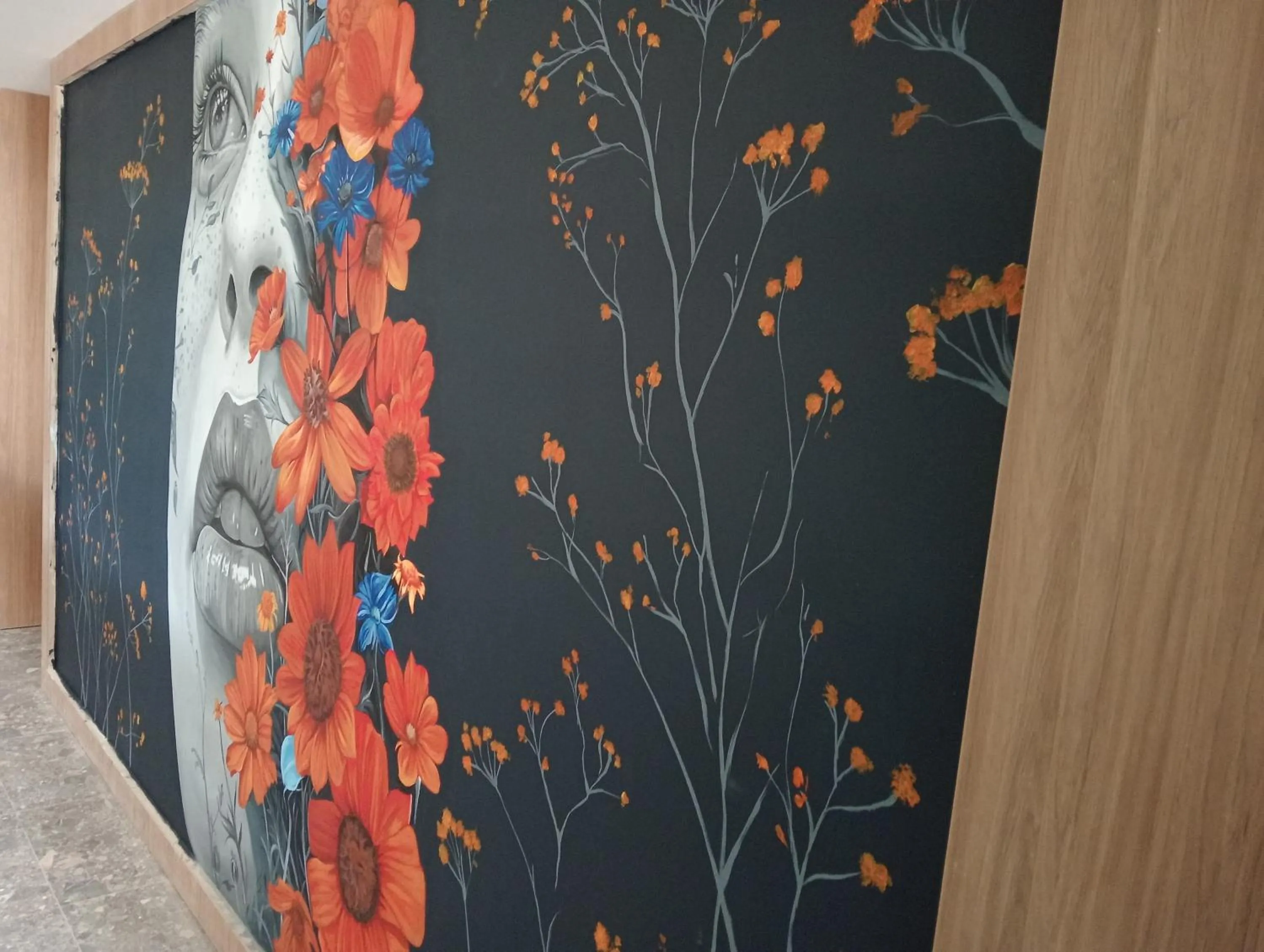 Decorative detail in Hotel Rulay Medellin