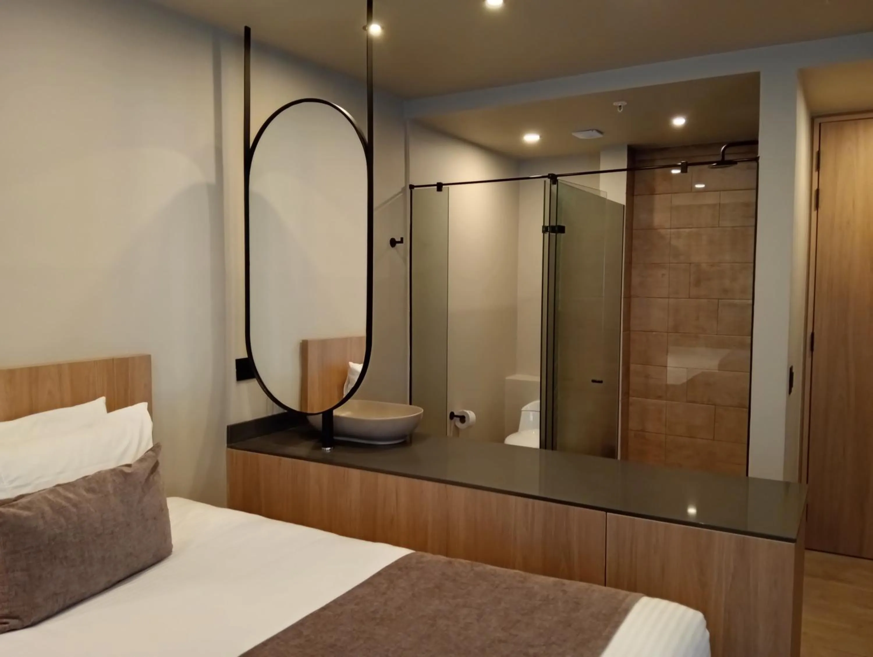 Bedroom, Bed in Hotel Rulay Medellin