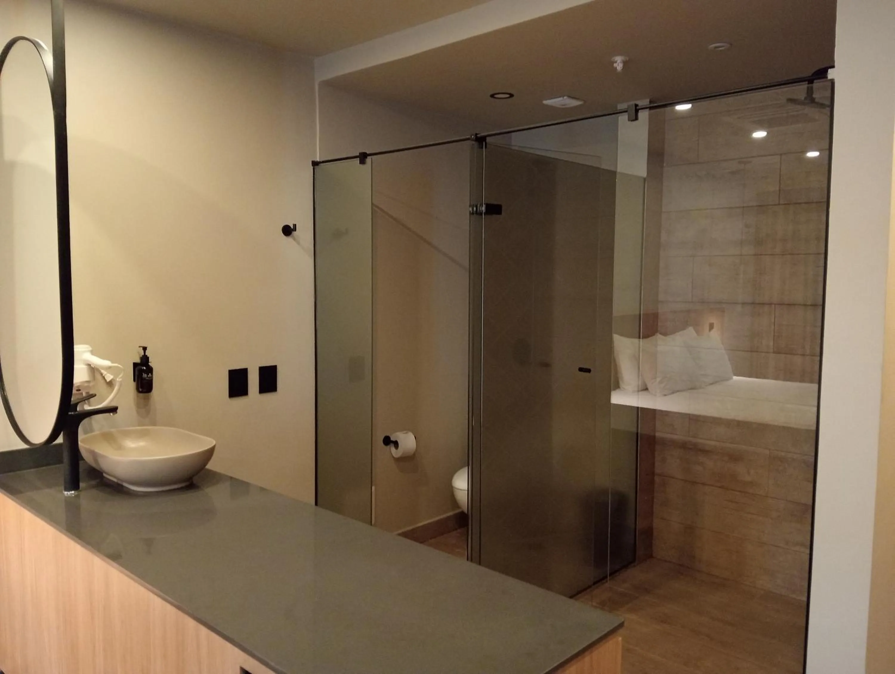 Shower in Hotel Rulay Medellin