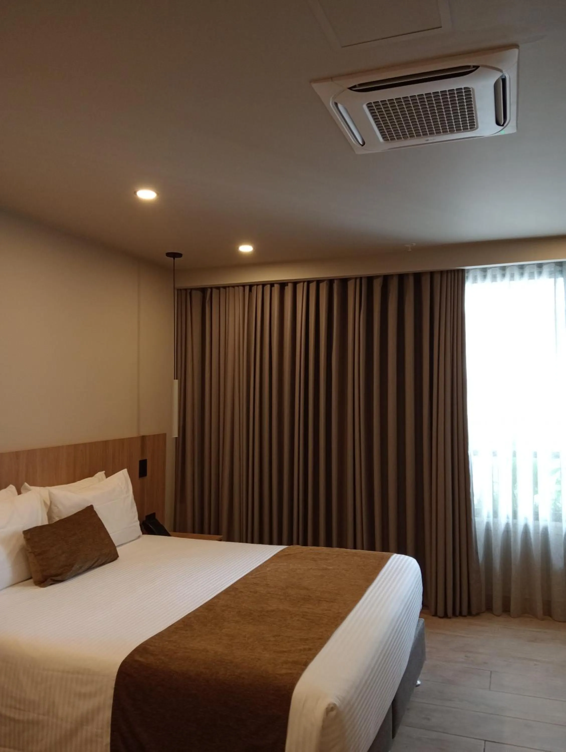 Bed in Hotel Rulay Medellin