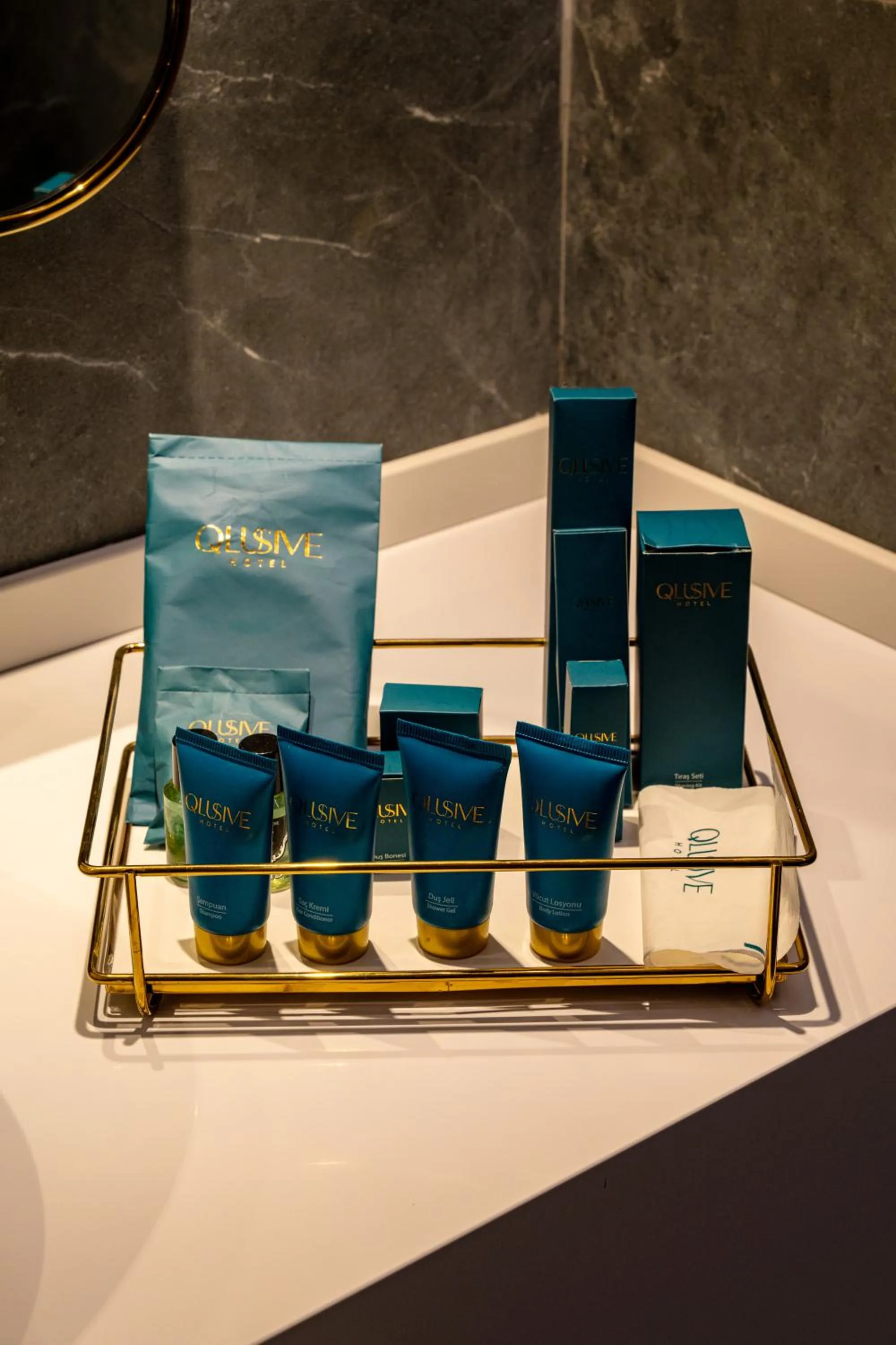 Bathroom in Qlusive Hotel