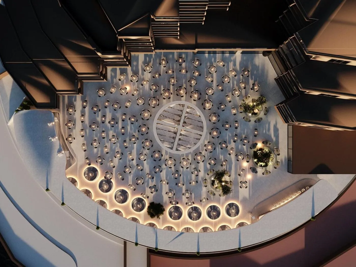 Property building in Qlusive Hotel