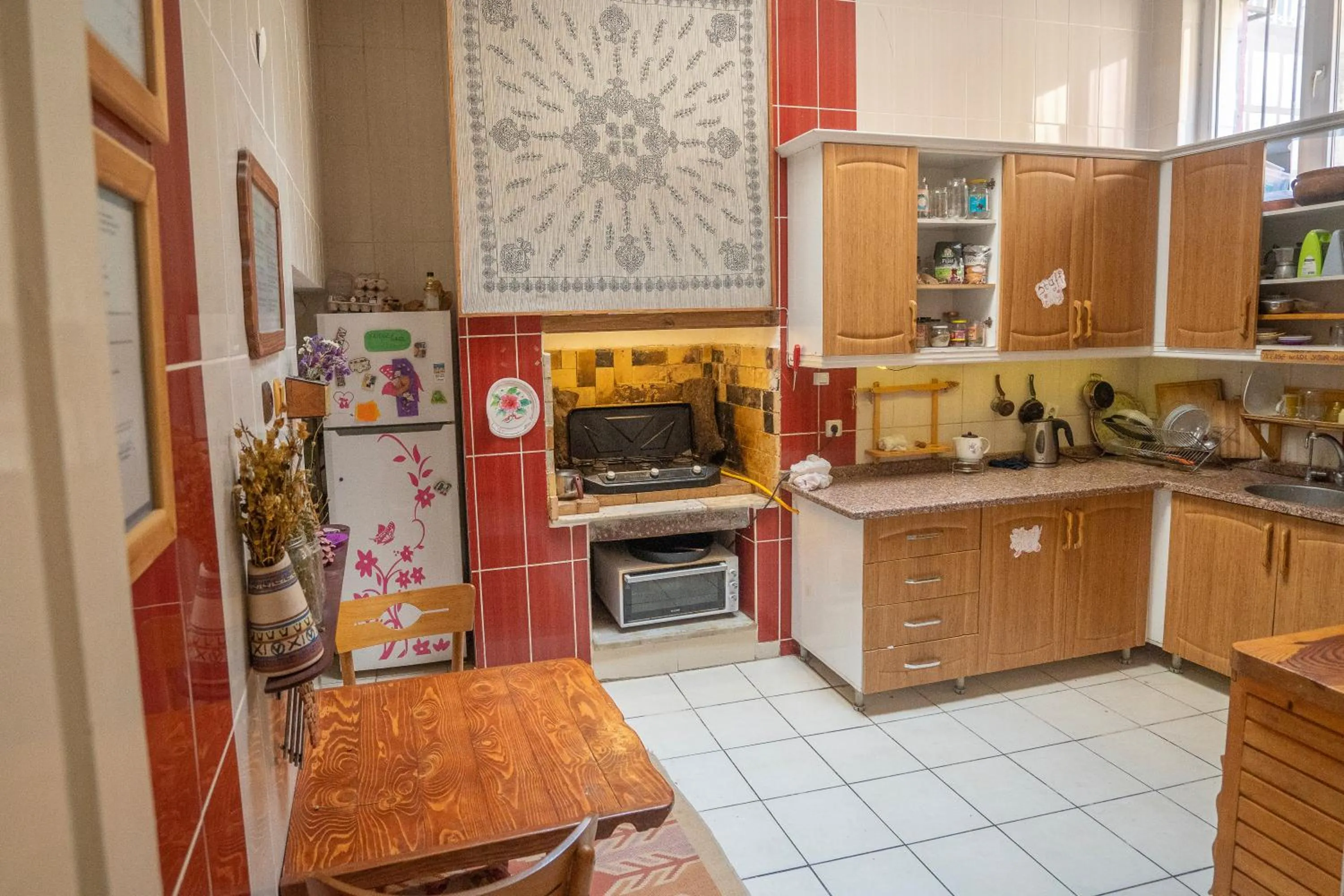 Summer in Lotus Garden Hostel Izmir