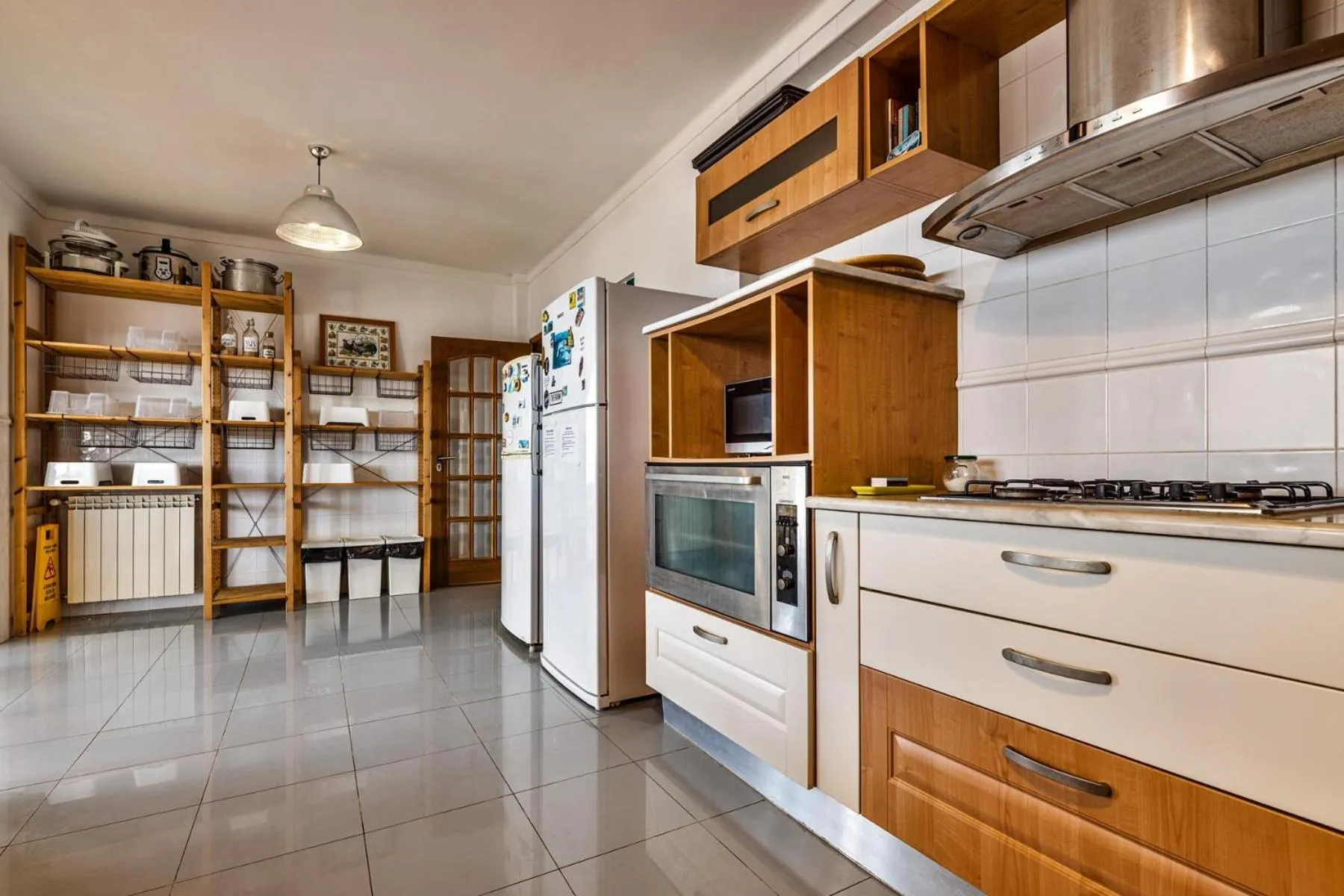 Kitchen or kitchenette in FreeSurfCamp