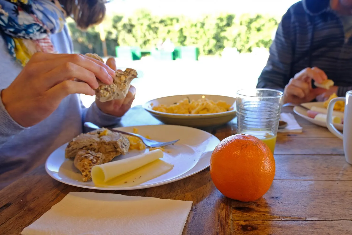 Breakfast in FreeSurfCamp