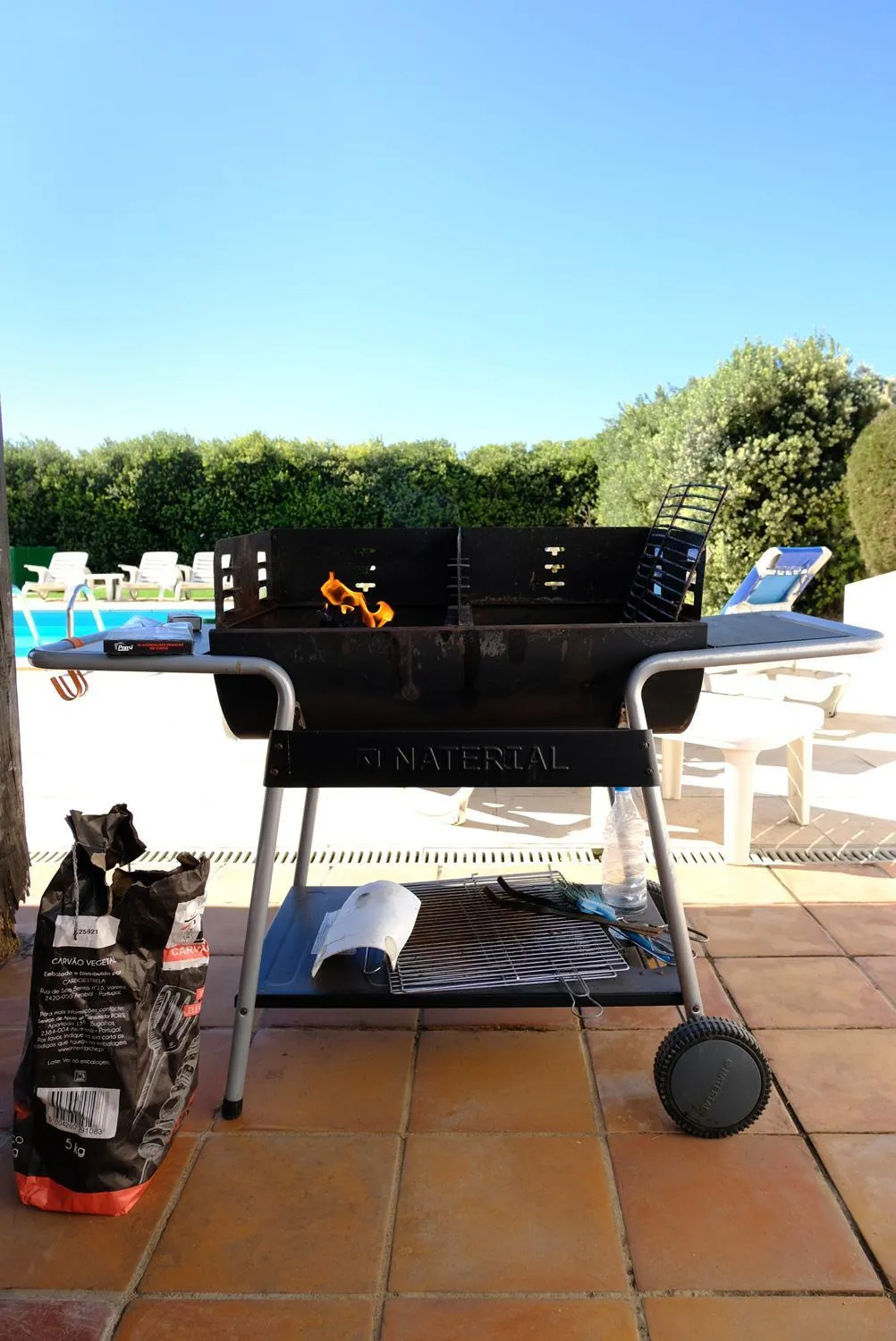 BBQ facilities in FreeSurfCamp