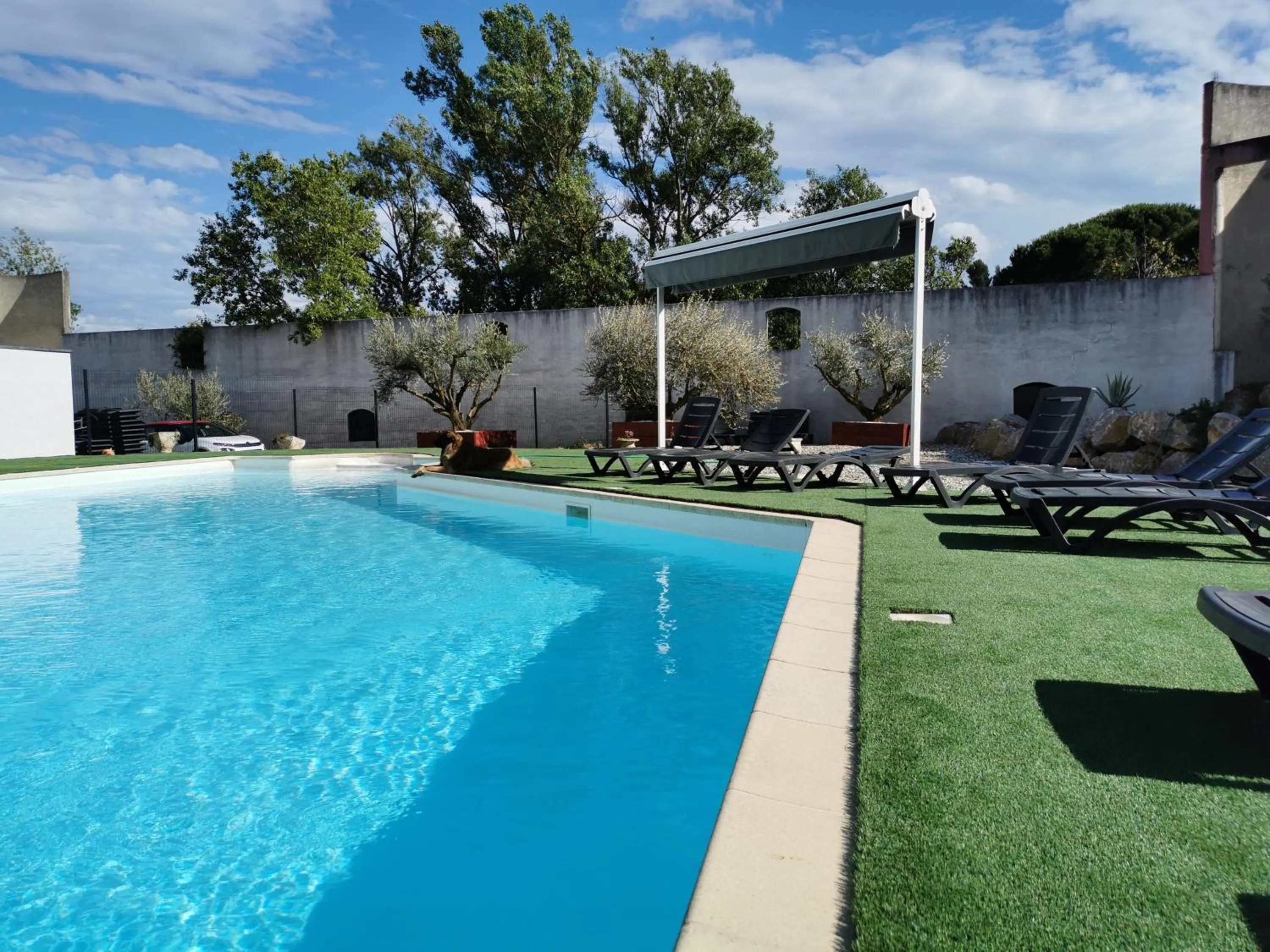 Swimming pool in Hôtel Le Floreal