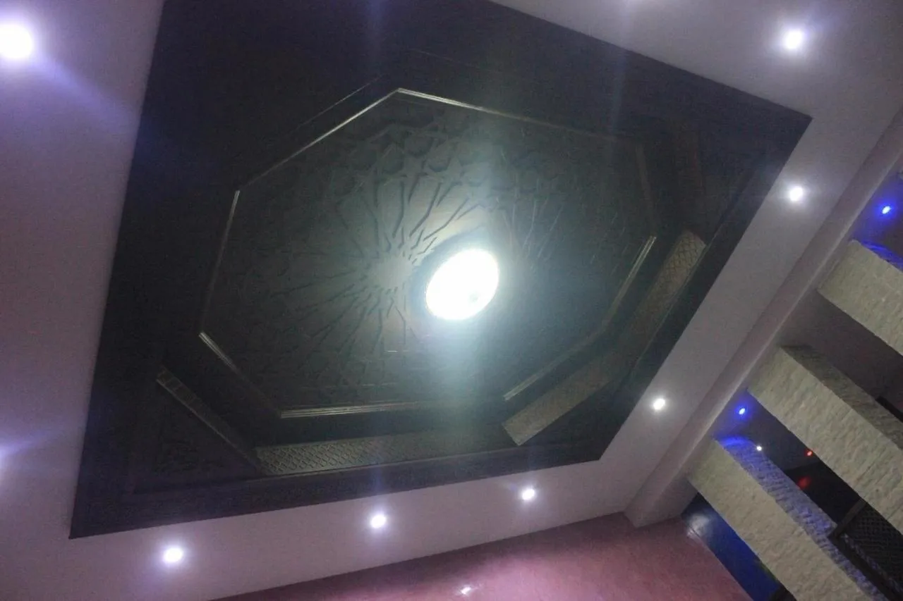 Decorative detail in Rabat Apartments