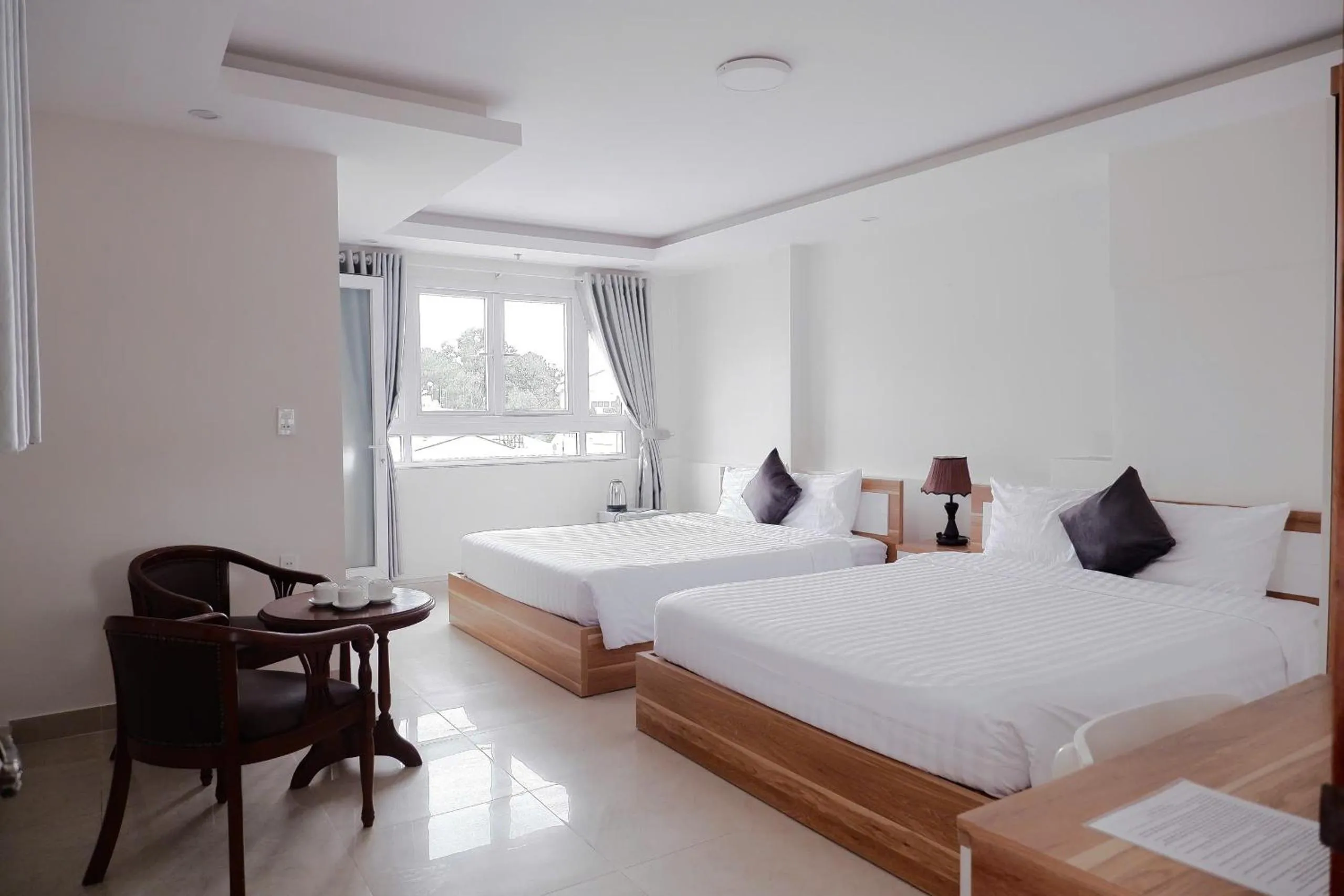 Photo of the whole room, Bed in An Nam Paradise Dalat