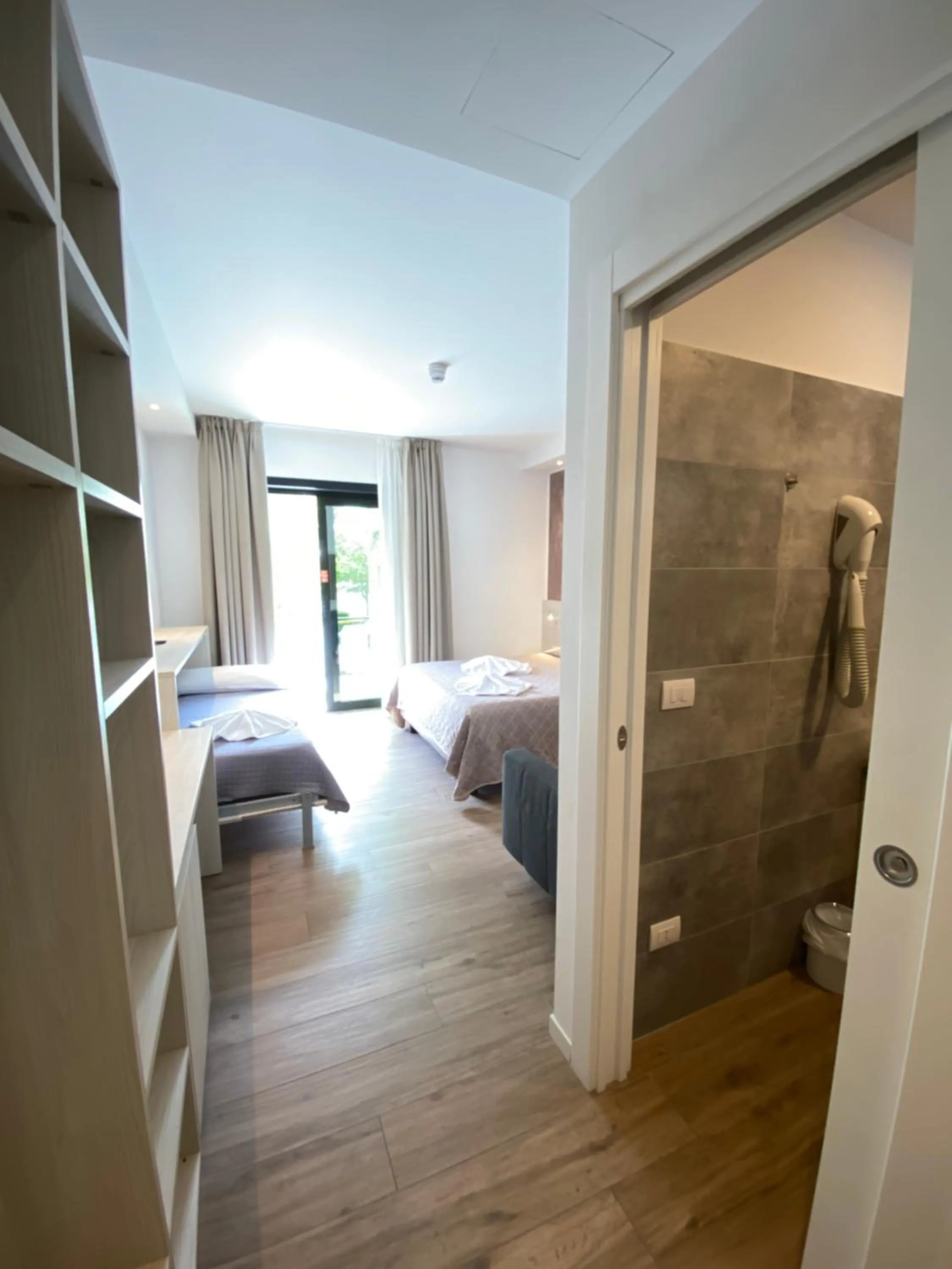 Bed in Hotel ALDEBARAN