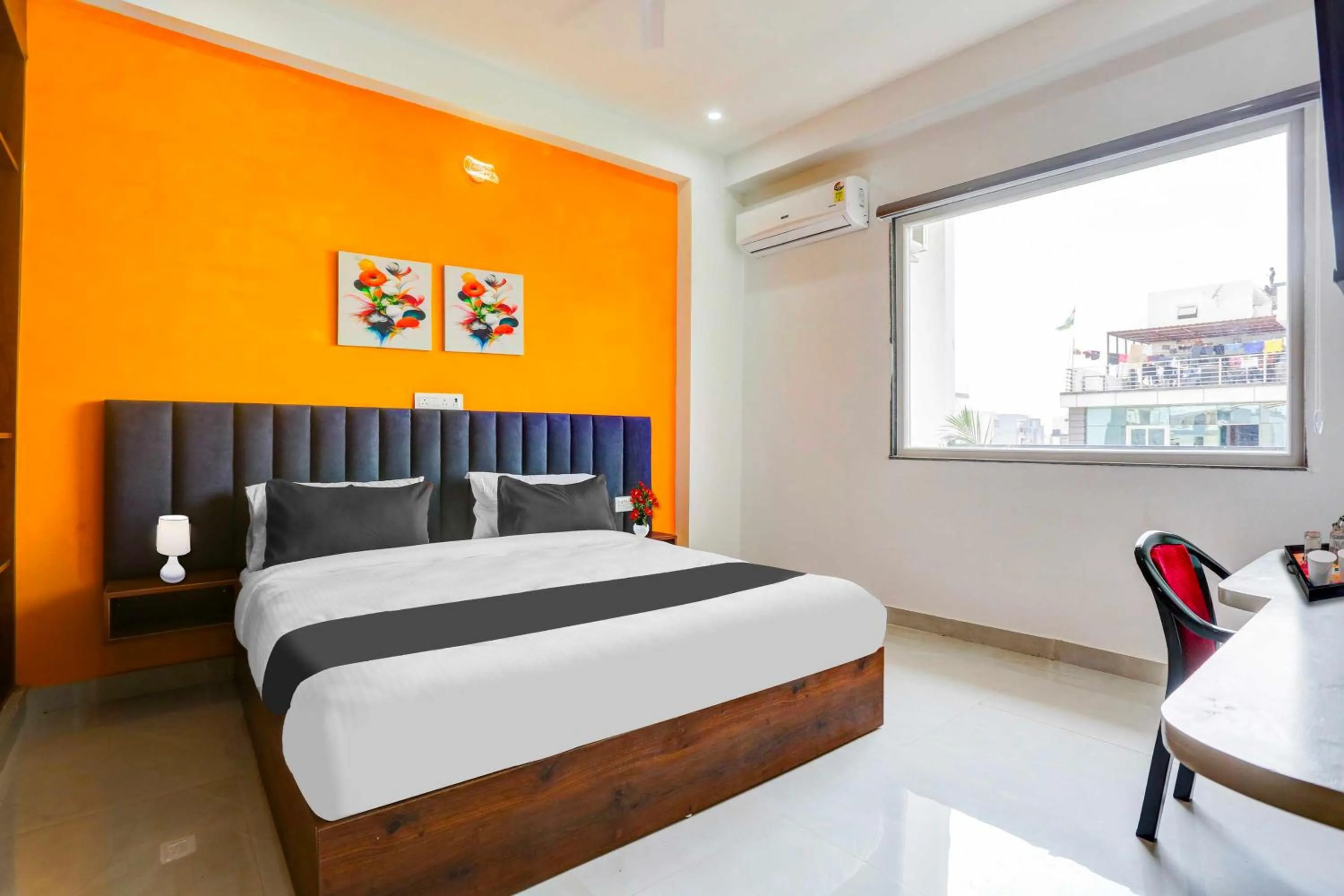 Bedroom, Bed in Townhouse Oak Sector 69 Gurgaon