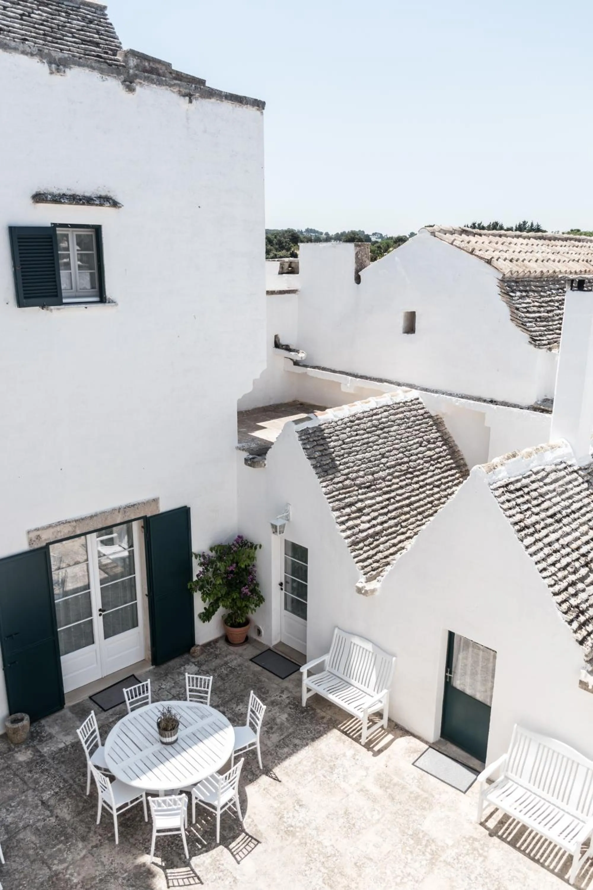 Patio in Masseria Luco