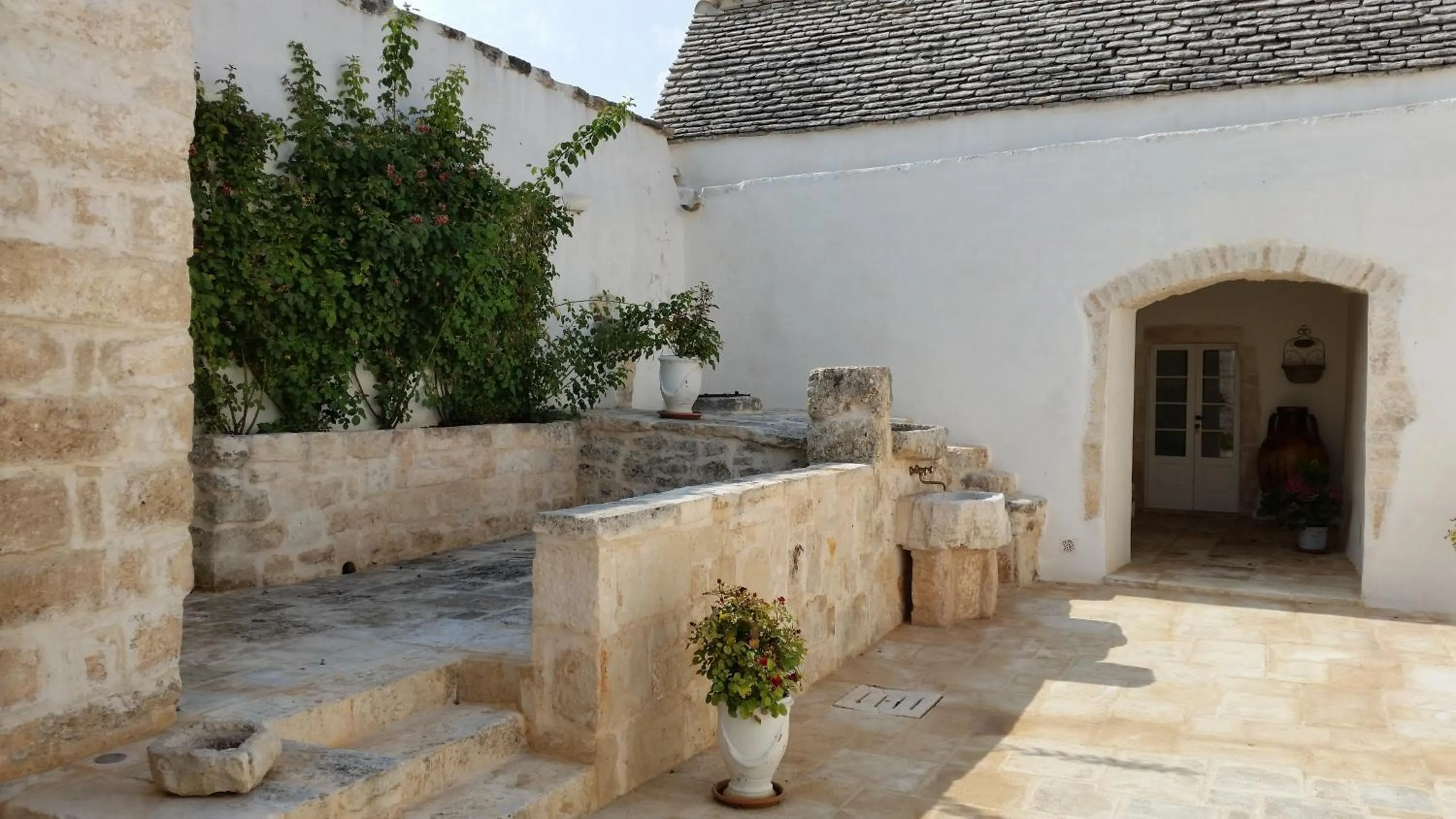 Patio in Masseria Luco