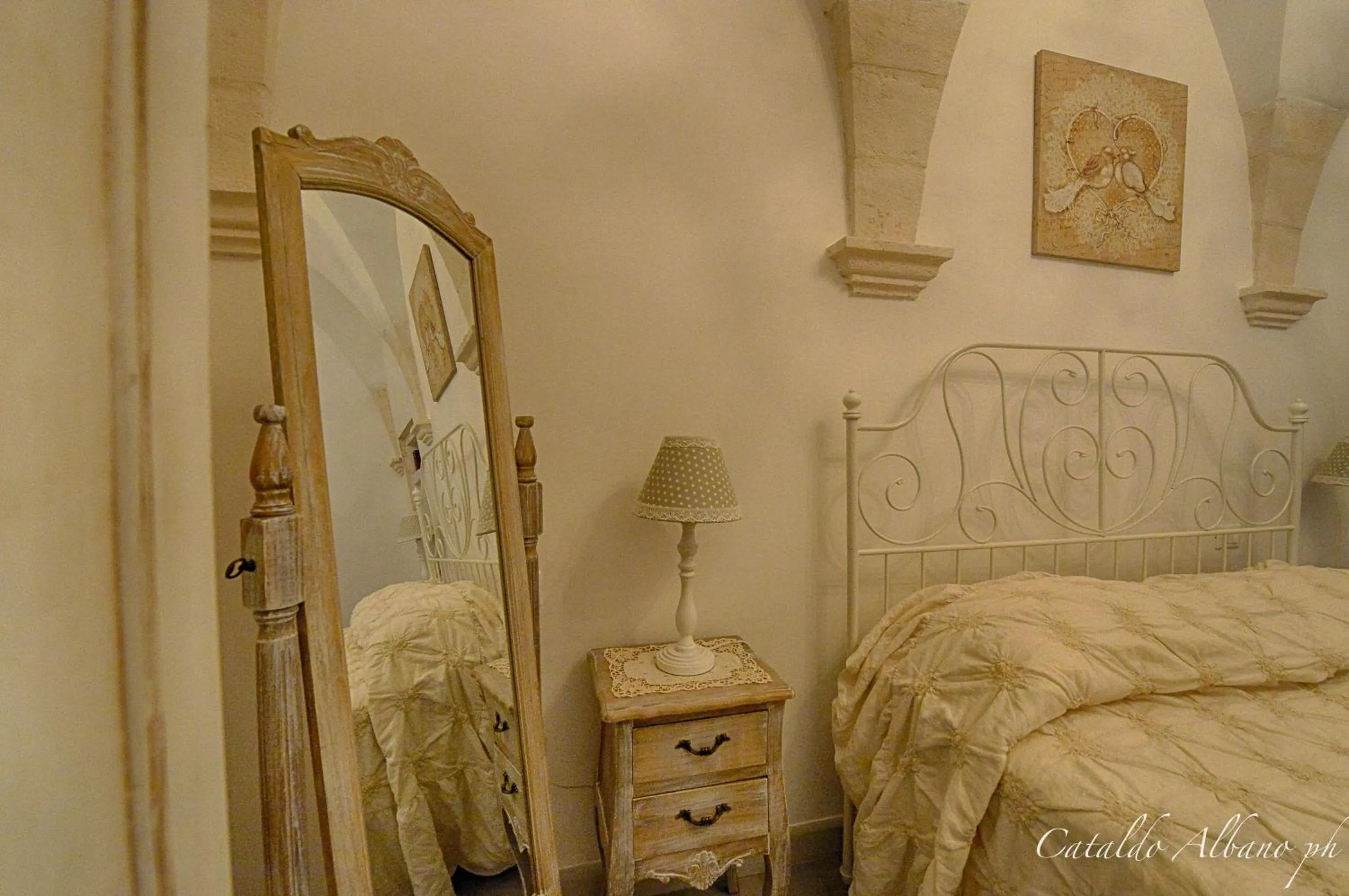 Bed in Masseria Luco