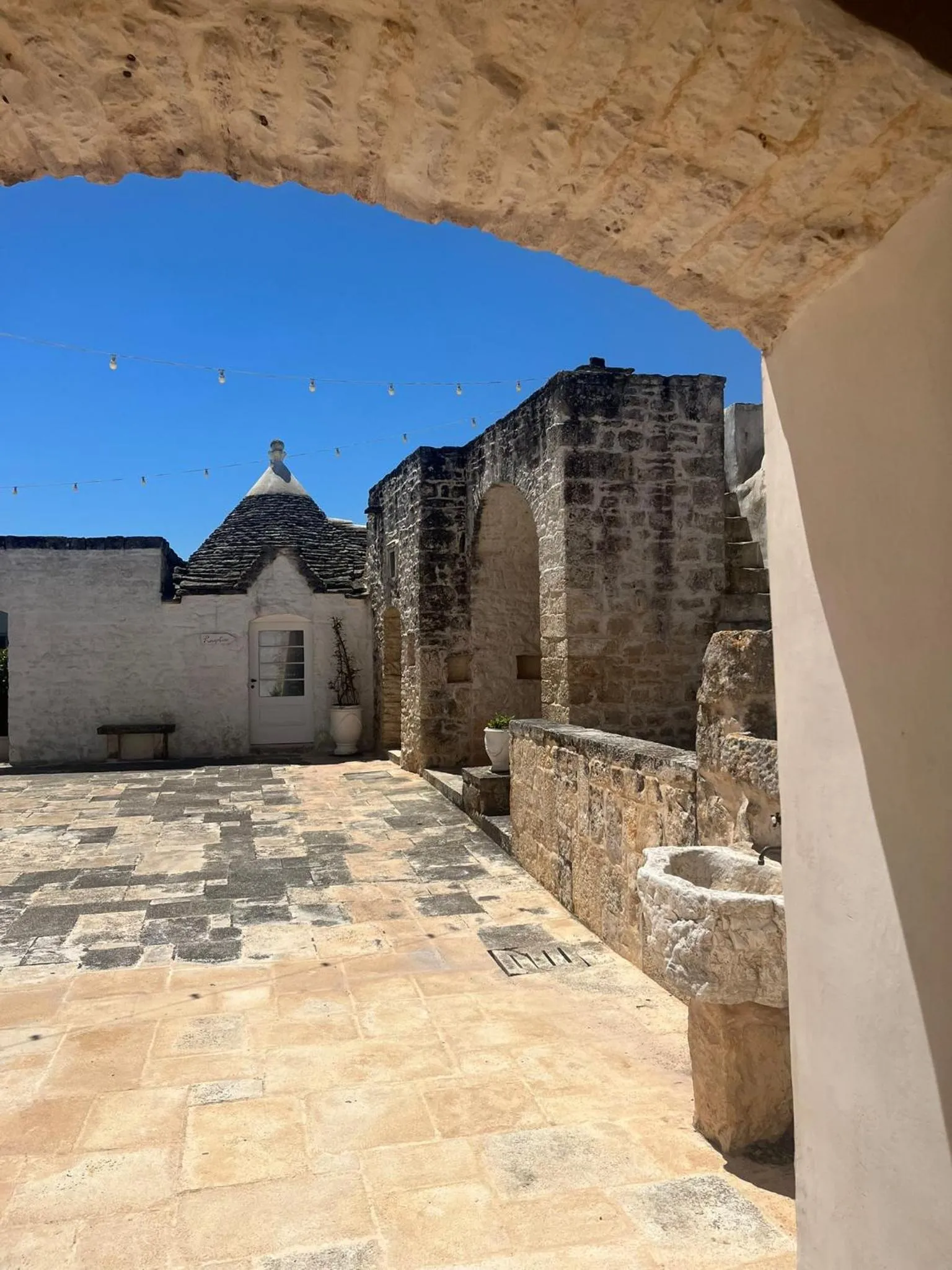 View (from property/room) in Masseria Luco