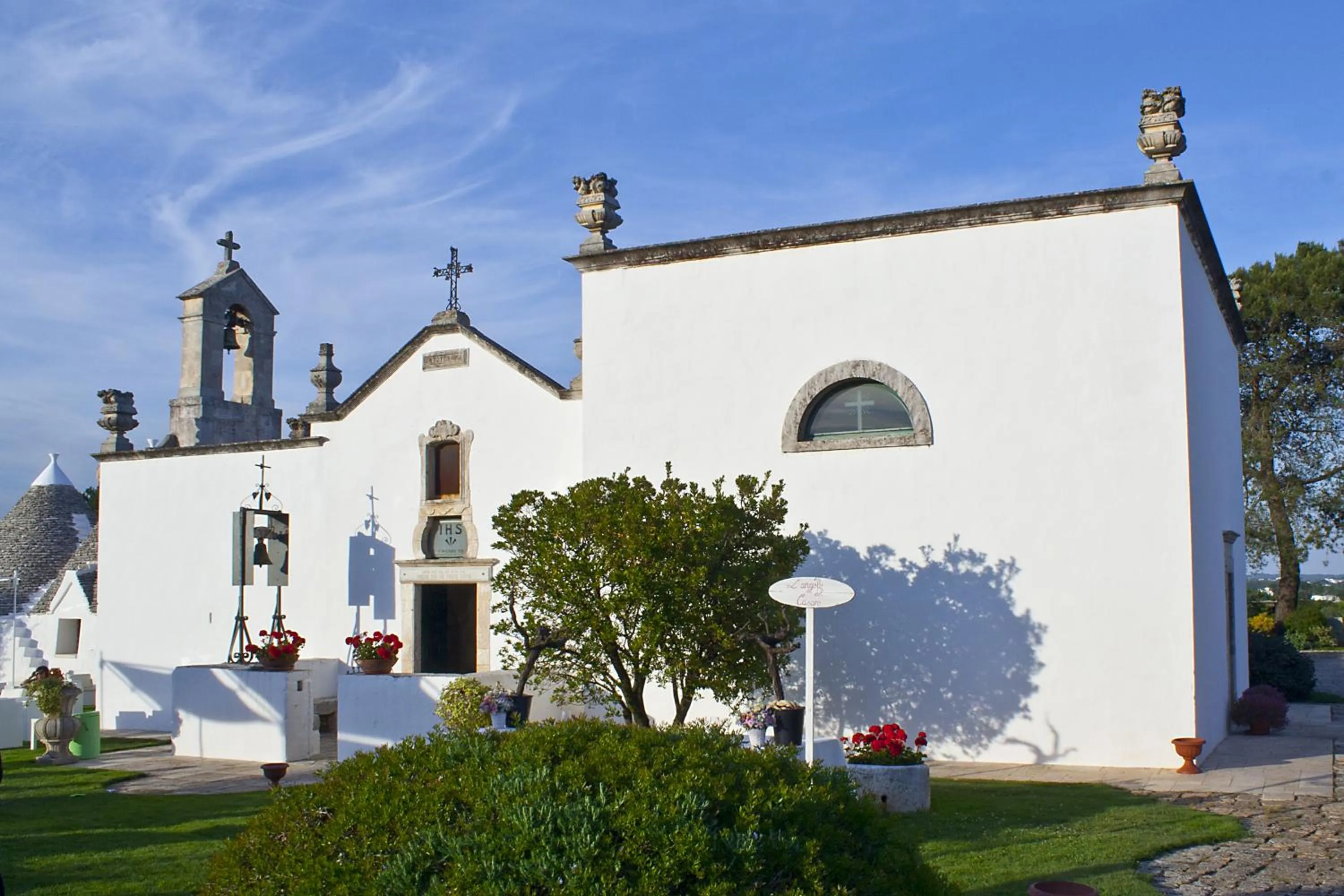 Facade/entrance in Masseria Luco
