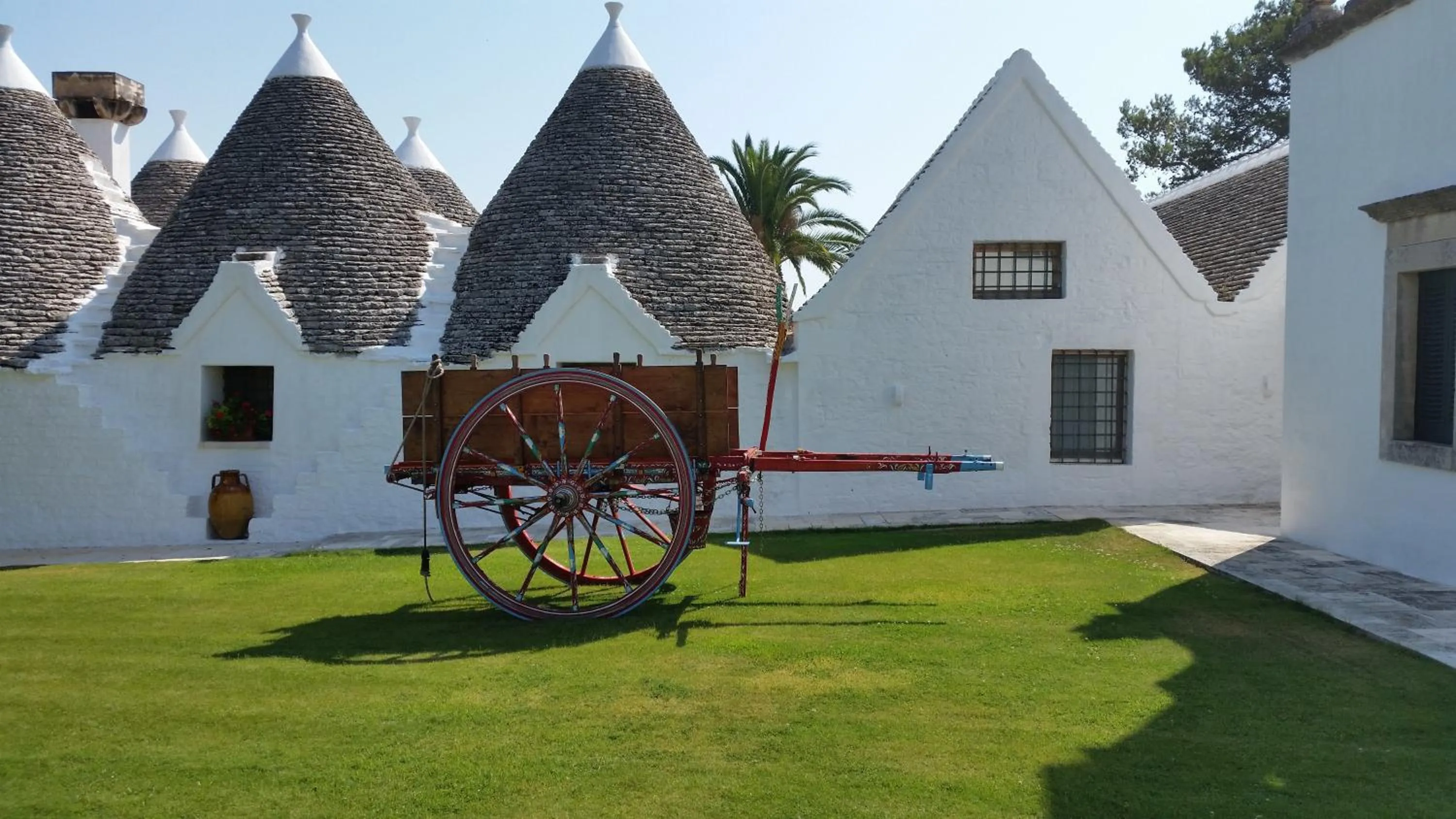 Decorative detail in Masseria Luco
