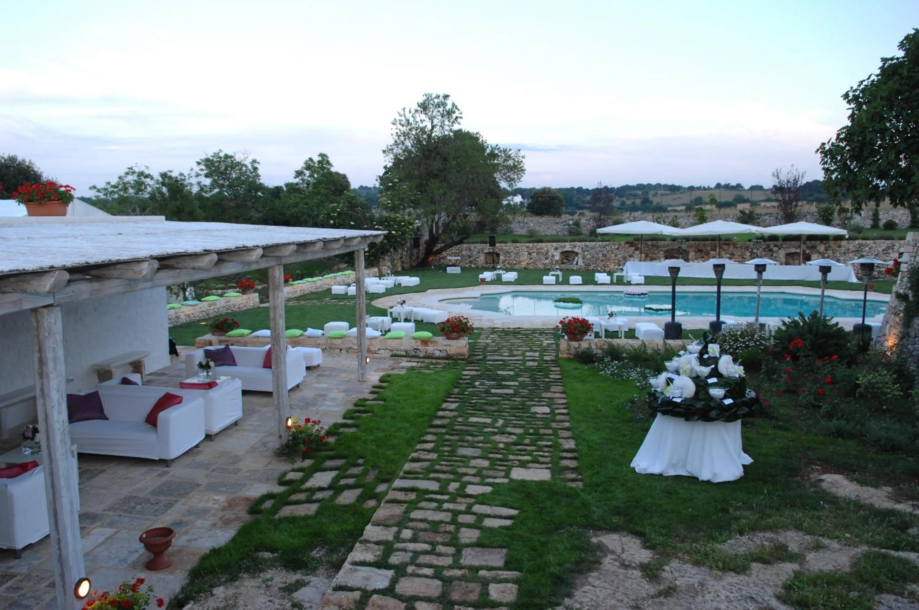 Swimming pool in Masseria Luco