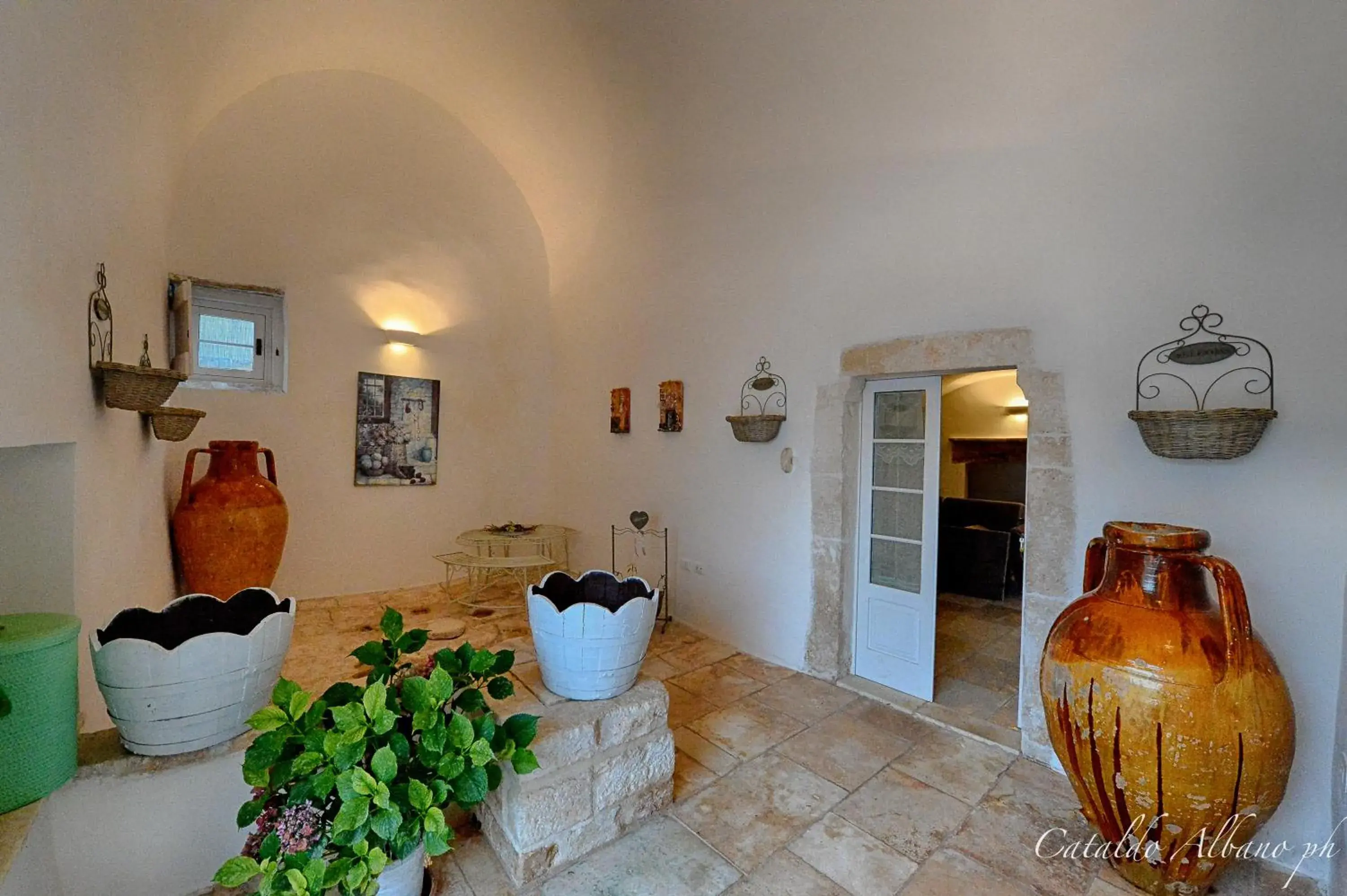 Deluxe Quadruple Room in Masseria Luco Deluxe Quadruple Room in Masseria Luco