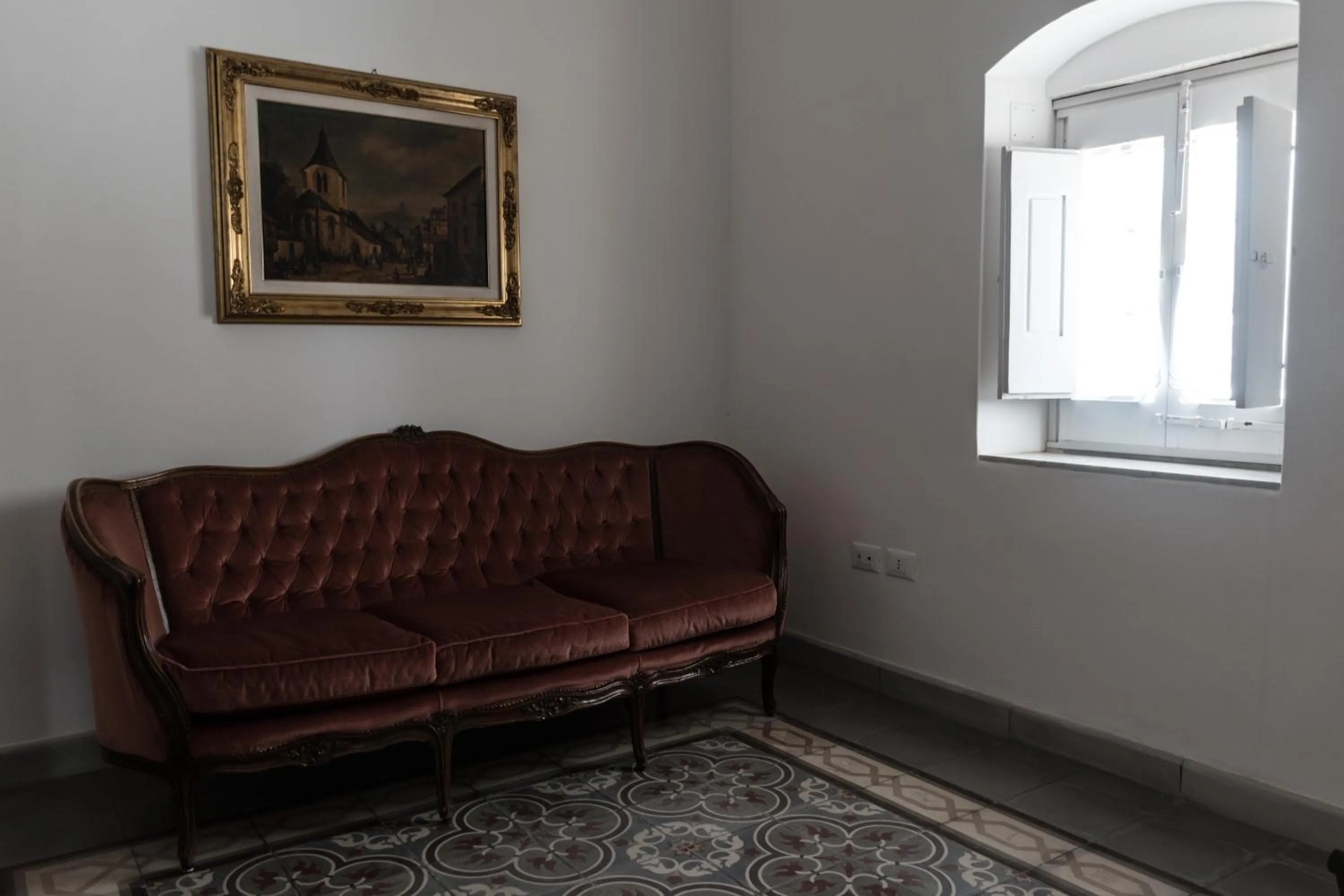 Library in Masseria Luco