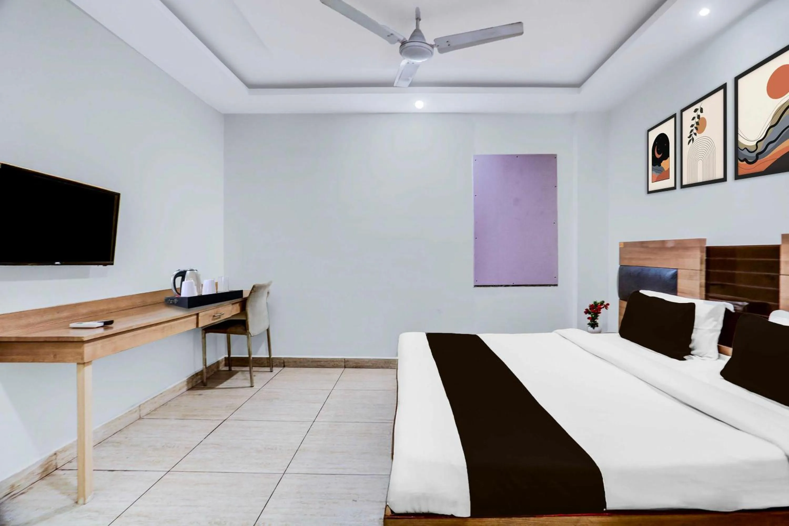 Bedroom, Bed in Collection O Haldwani Shri Kalu Siddh Temple