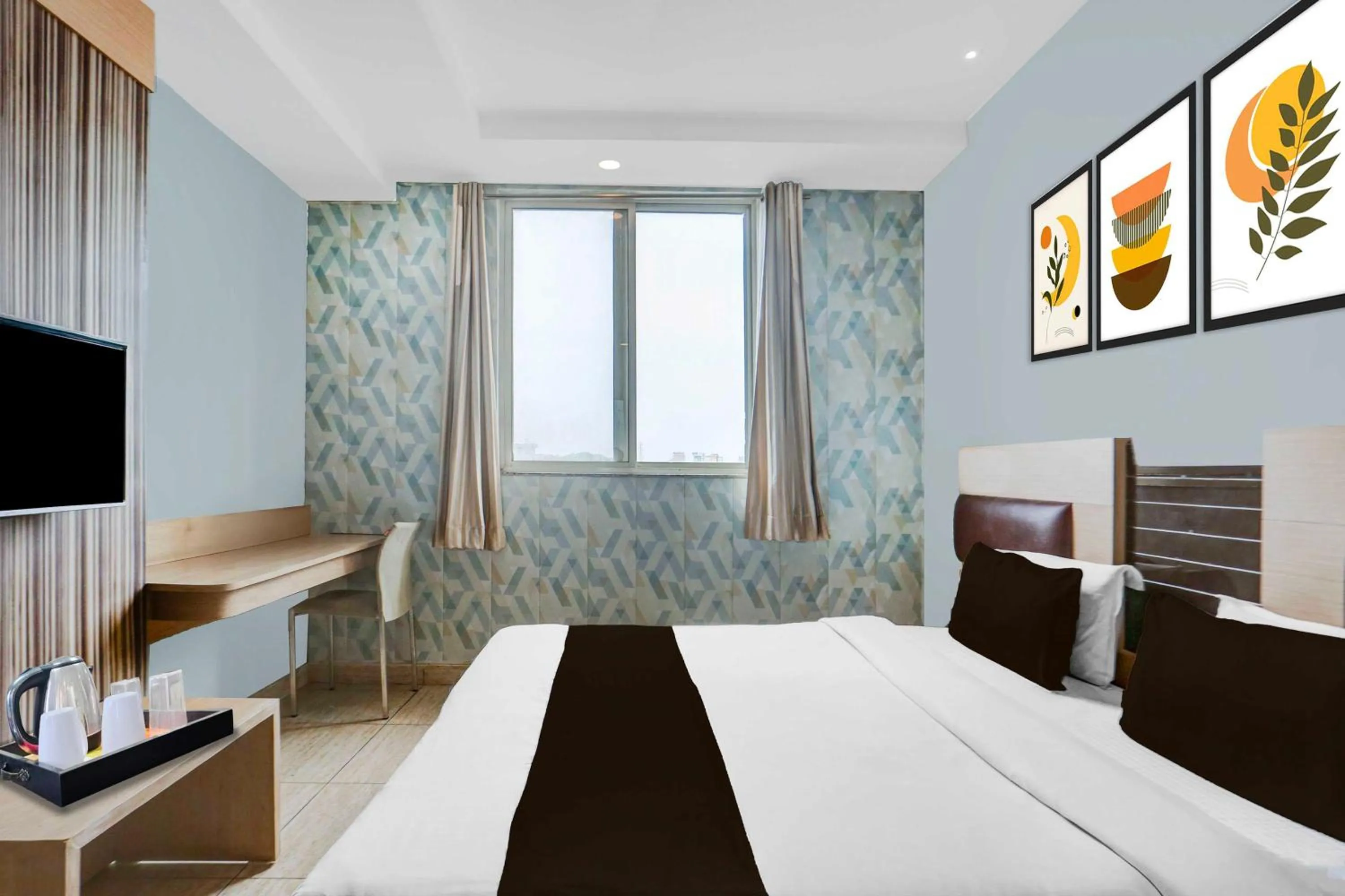 Bedroom, Bed in Collection O Haldwani Shri Kalu Siddh Temple