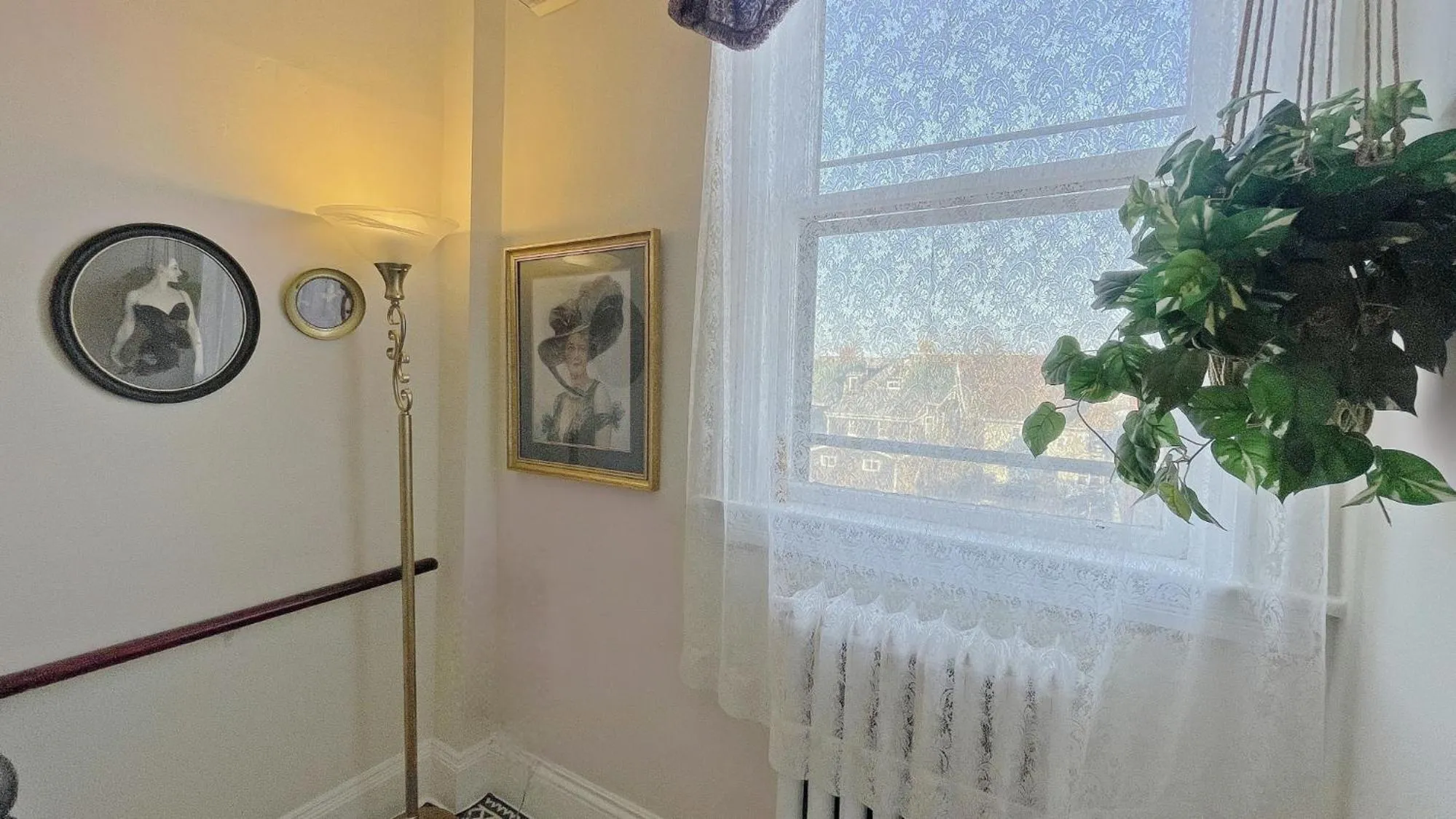 Bed in The Eden Hall Inn