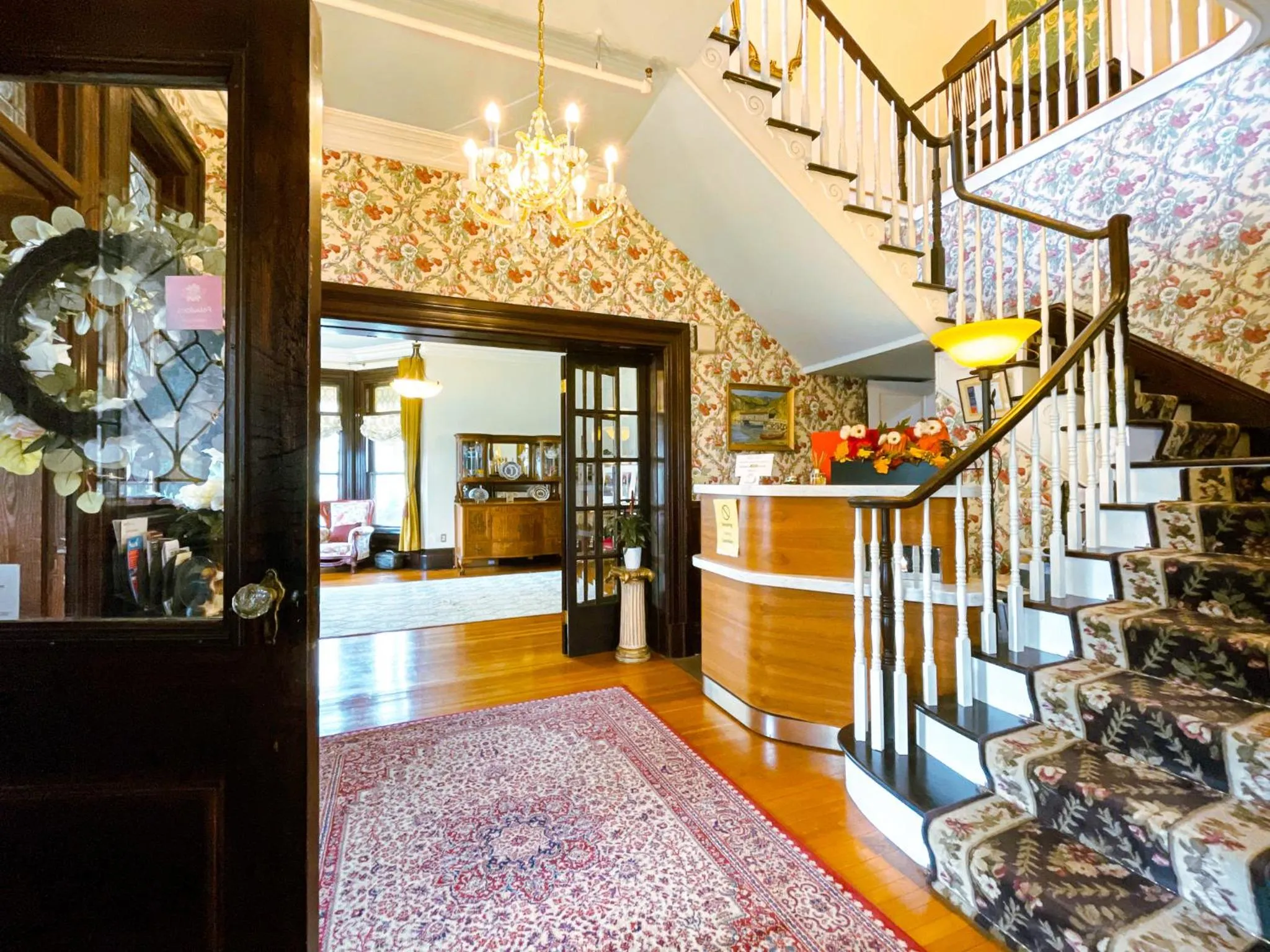 Lobby or reception in The Eden Hall Inn