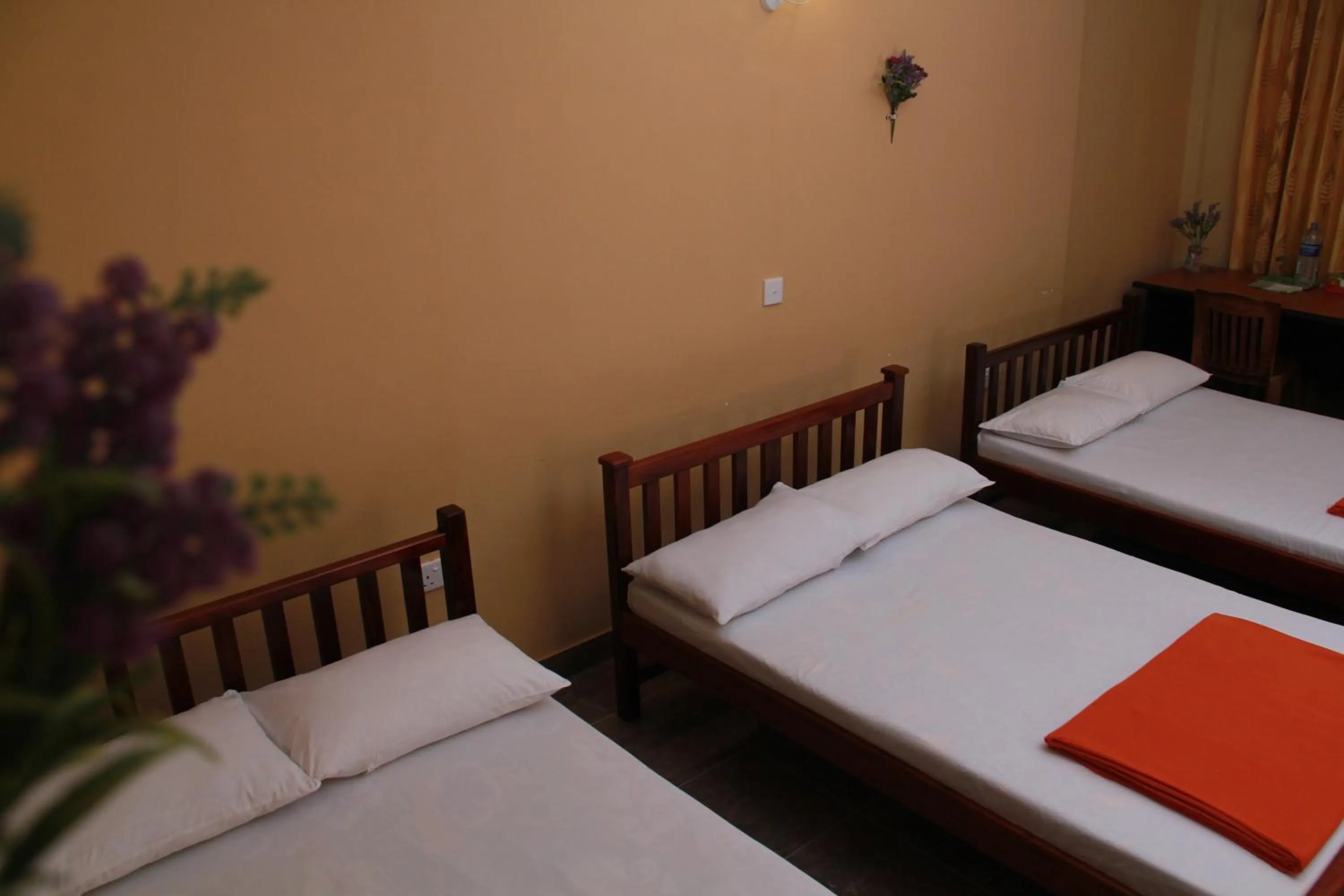 Bed in Anura Guest Inn