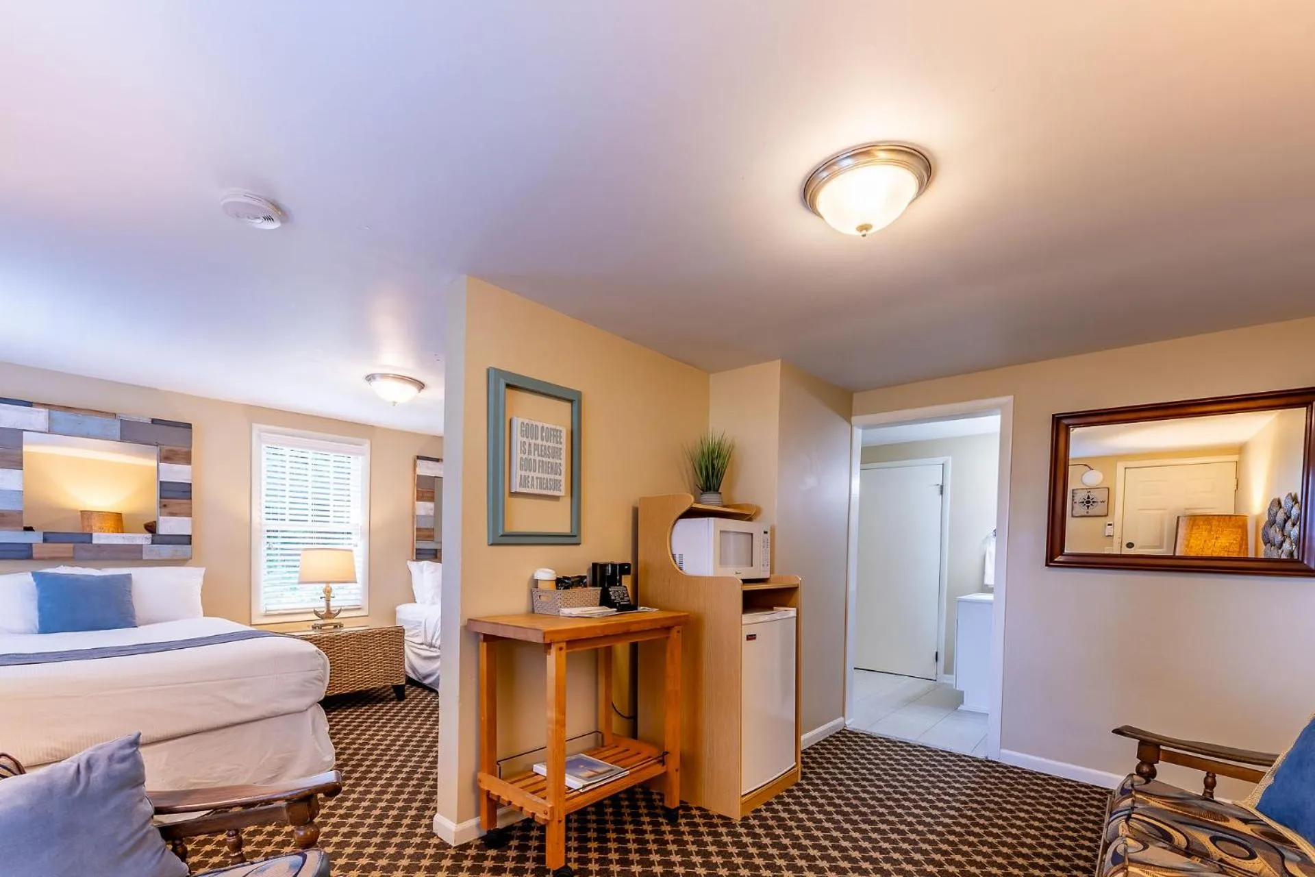 Bed in Michillinda Lodge Resort