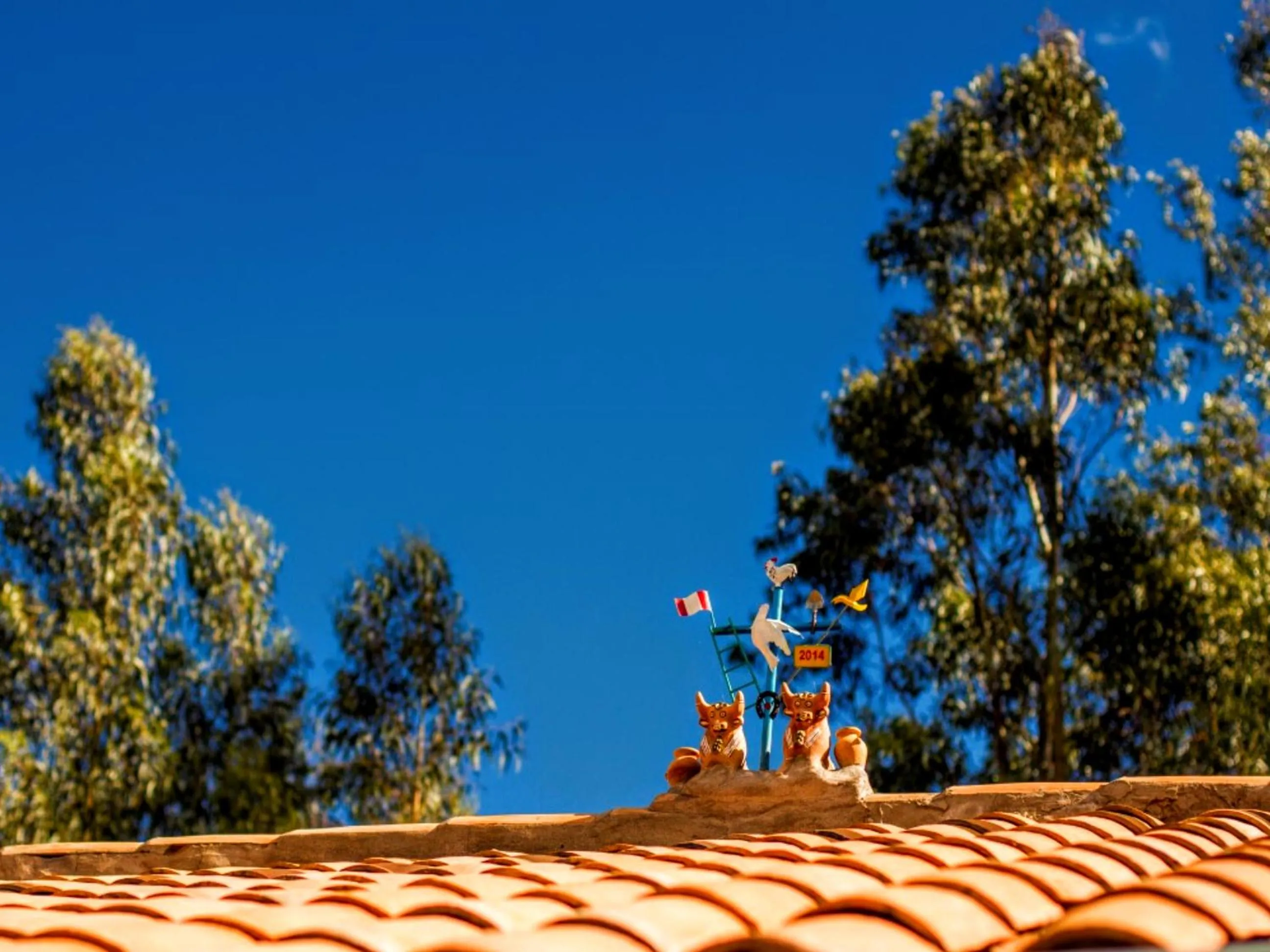Decorative detail in Lizzy Wasi Urubamba