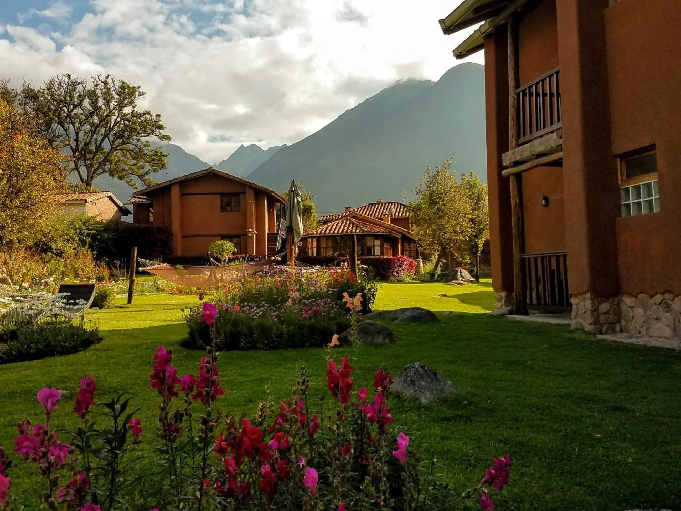 Garden in Lizzy Wasi Urubamba