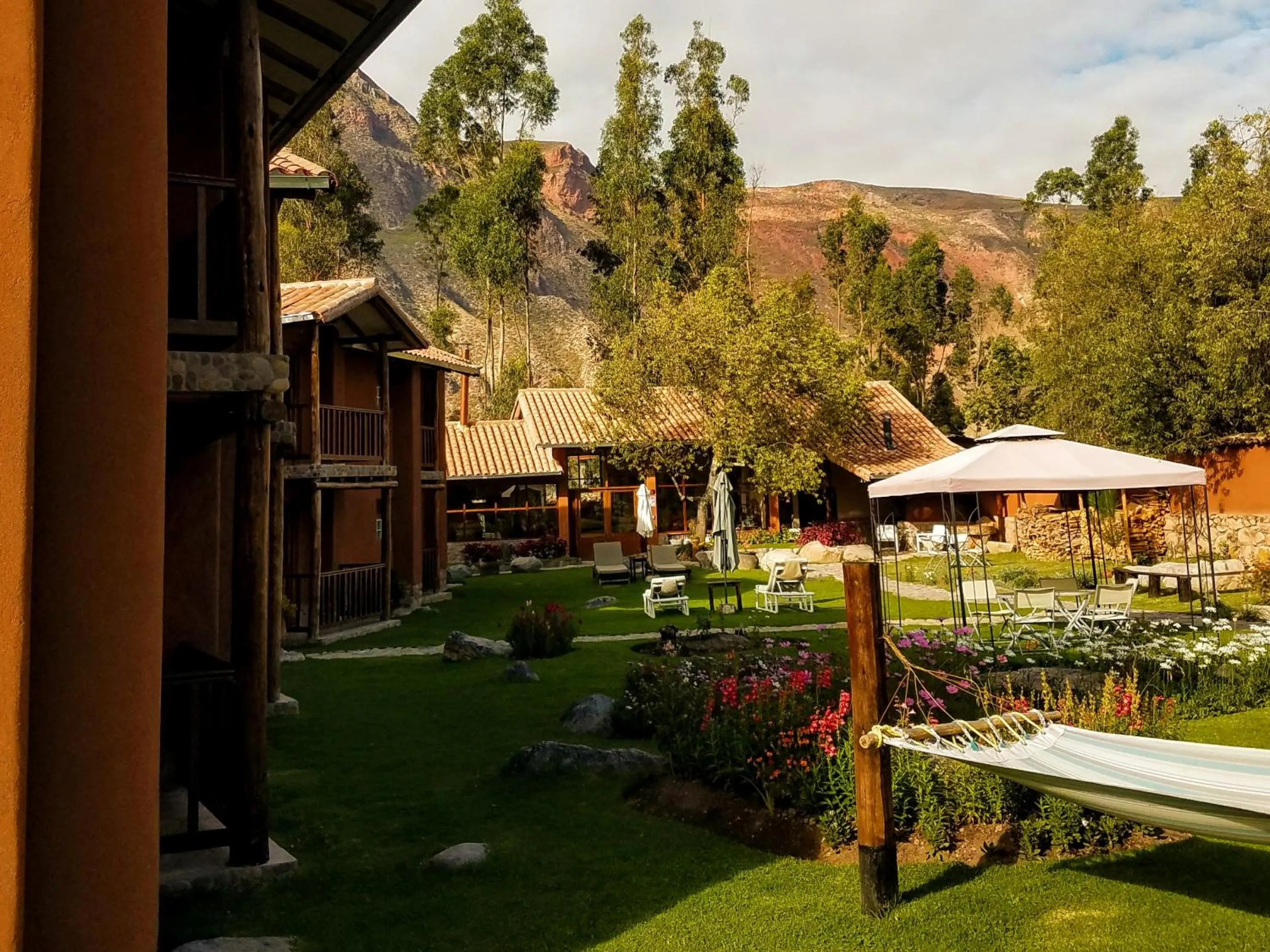 Garden in Lizzy Wasi Urubamba