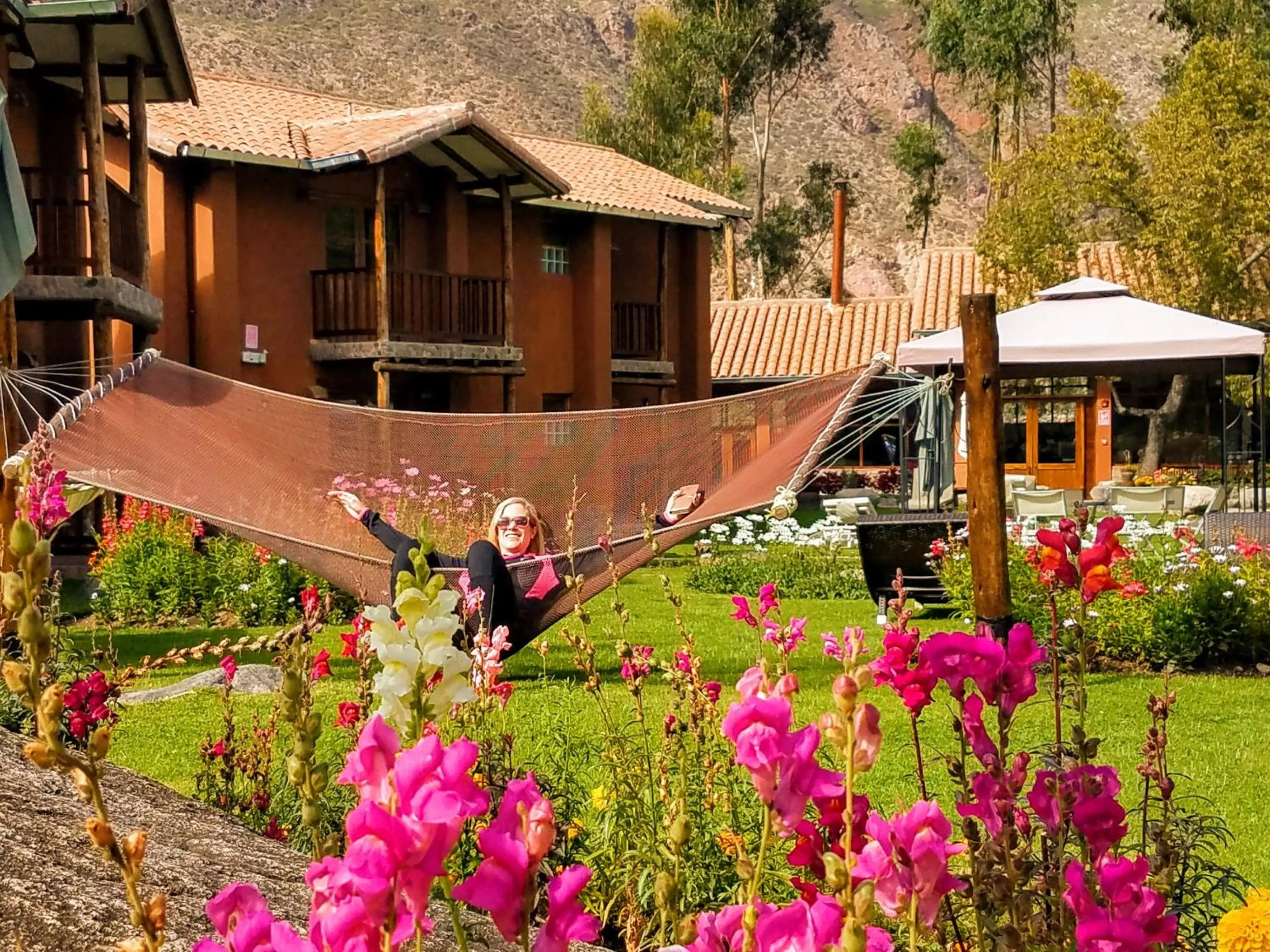 Garden in Lizzy Wasi Urubamba