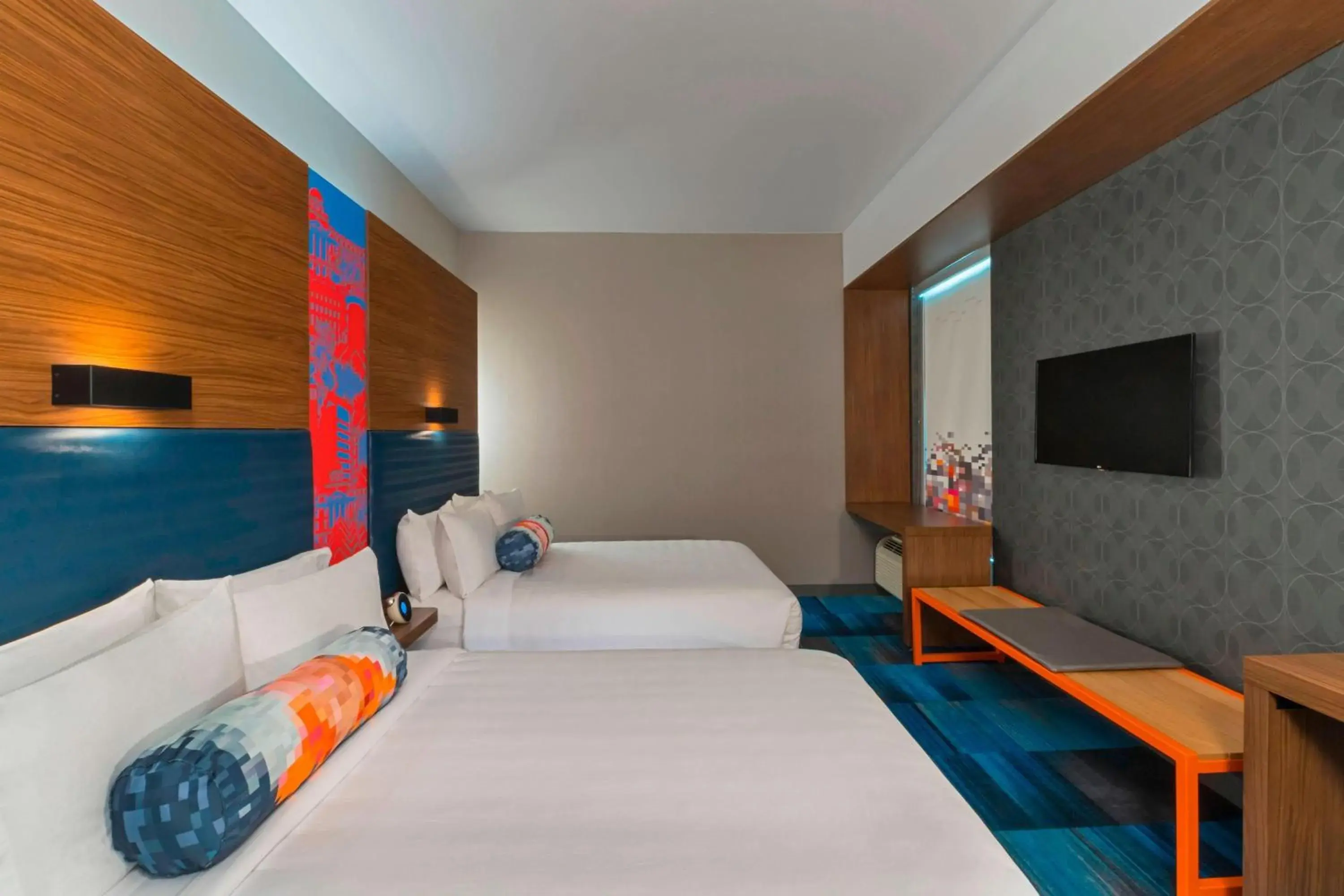 Queen Room with Two Queen Beds - Hearing Accessible in Aloft College Station Queen Room with Two Queen Beds - Hearing Accessible in Aloft College Station