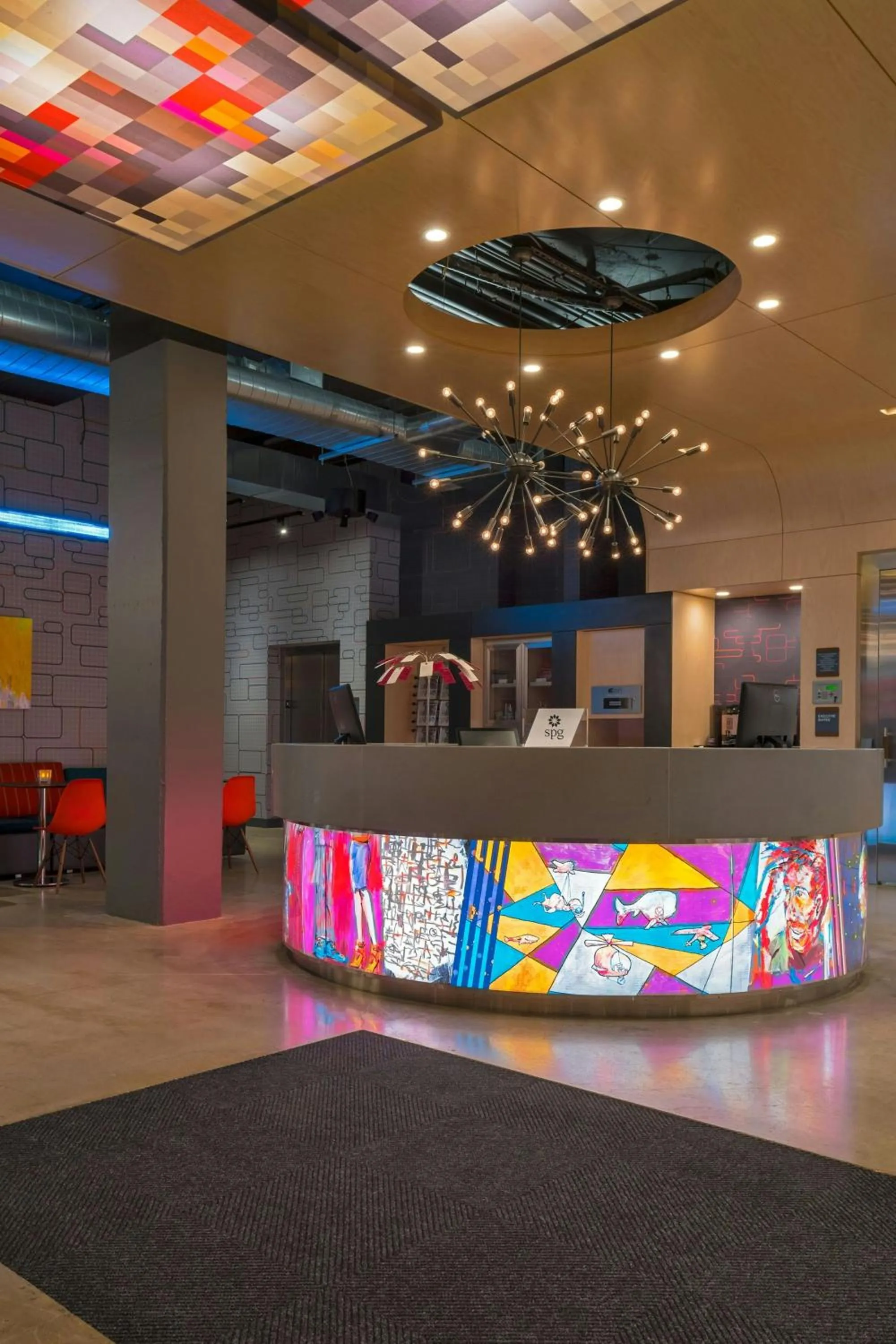 Lobby or reception in Aloft College Station
