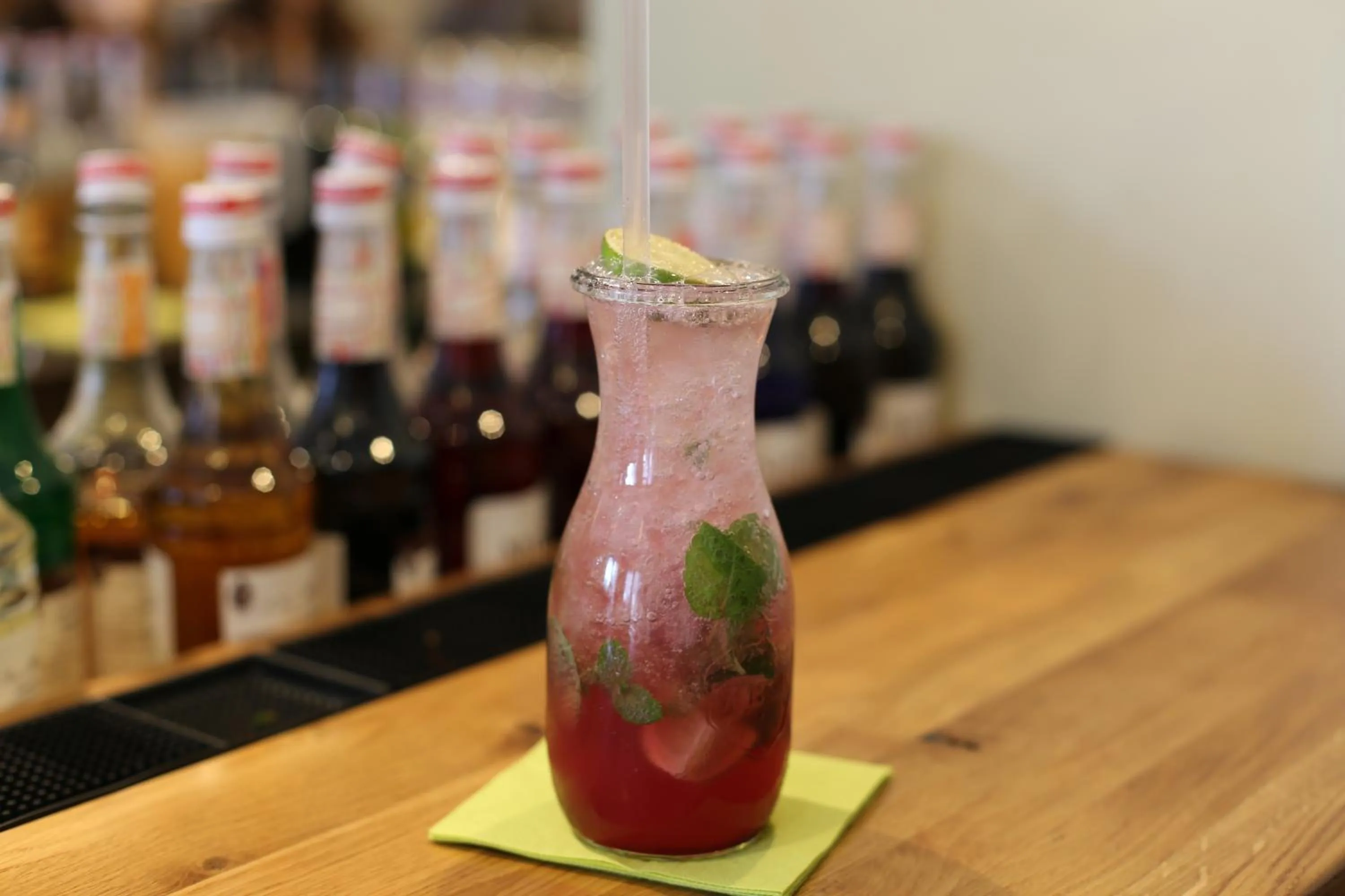 Non alcoholic drinks in Hotel FIVE