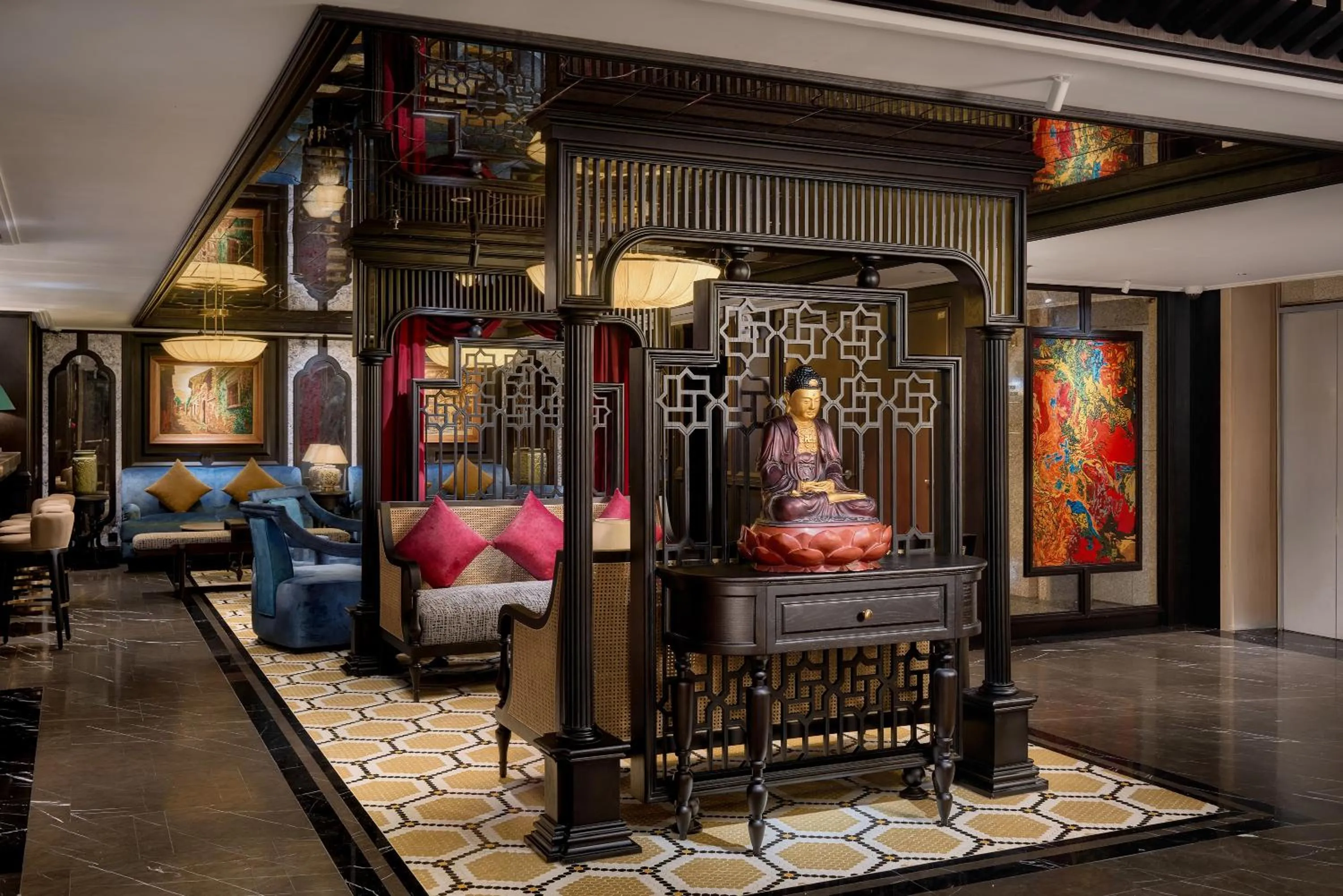 Living room in Tonkin Luxury Boutique Hotel & Spa