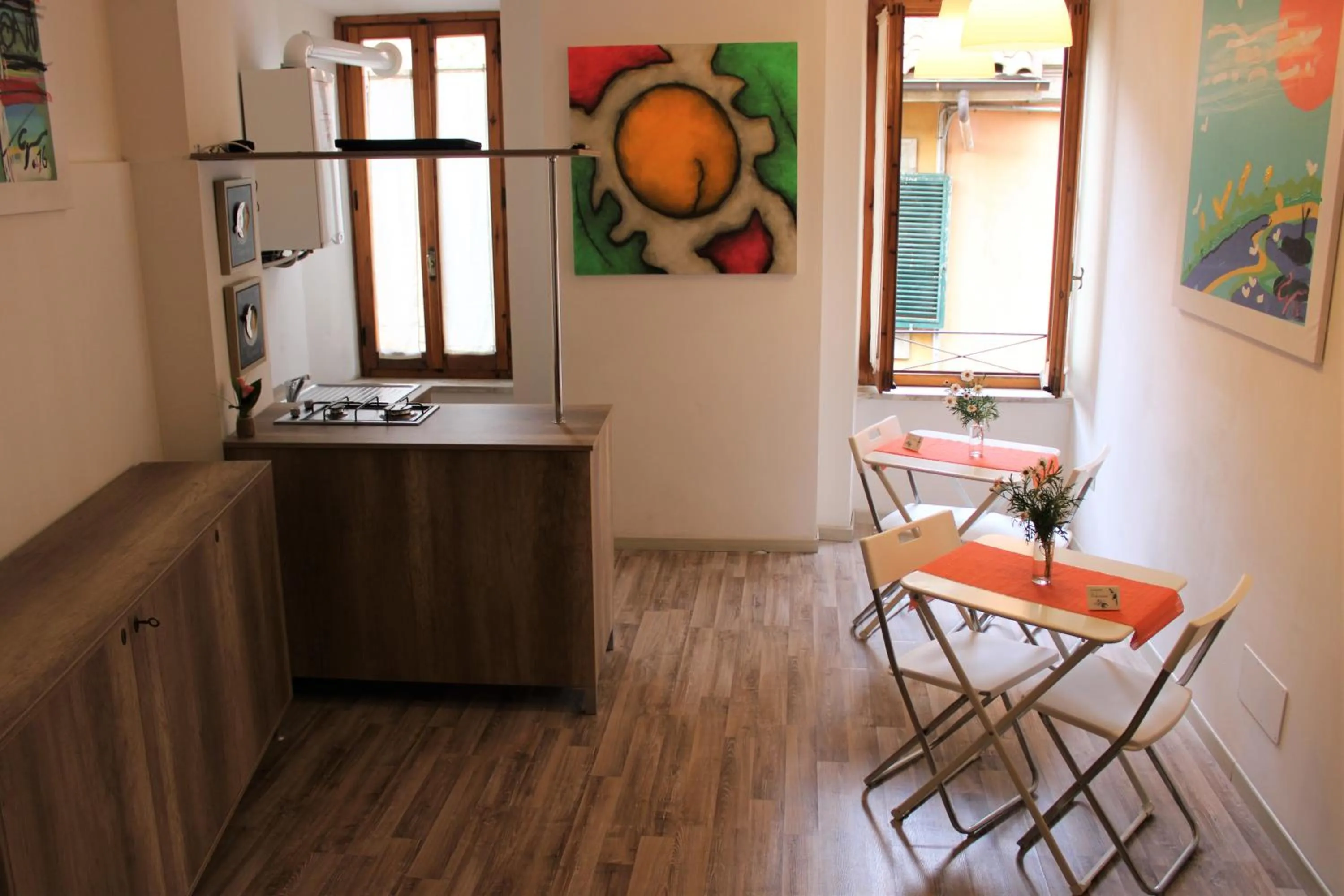 Kitchen or kitchenette in Il Viterbino Struttura convenzionata con impianti termali