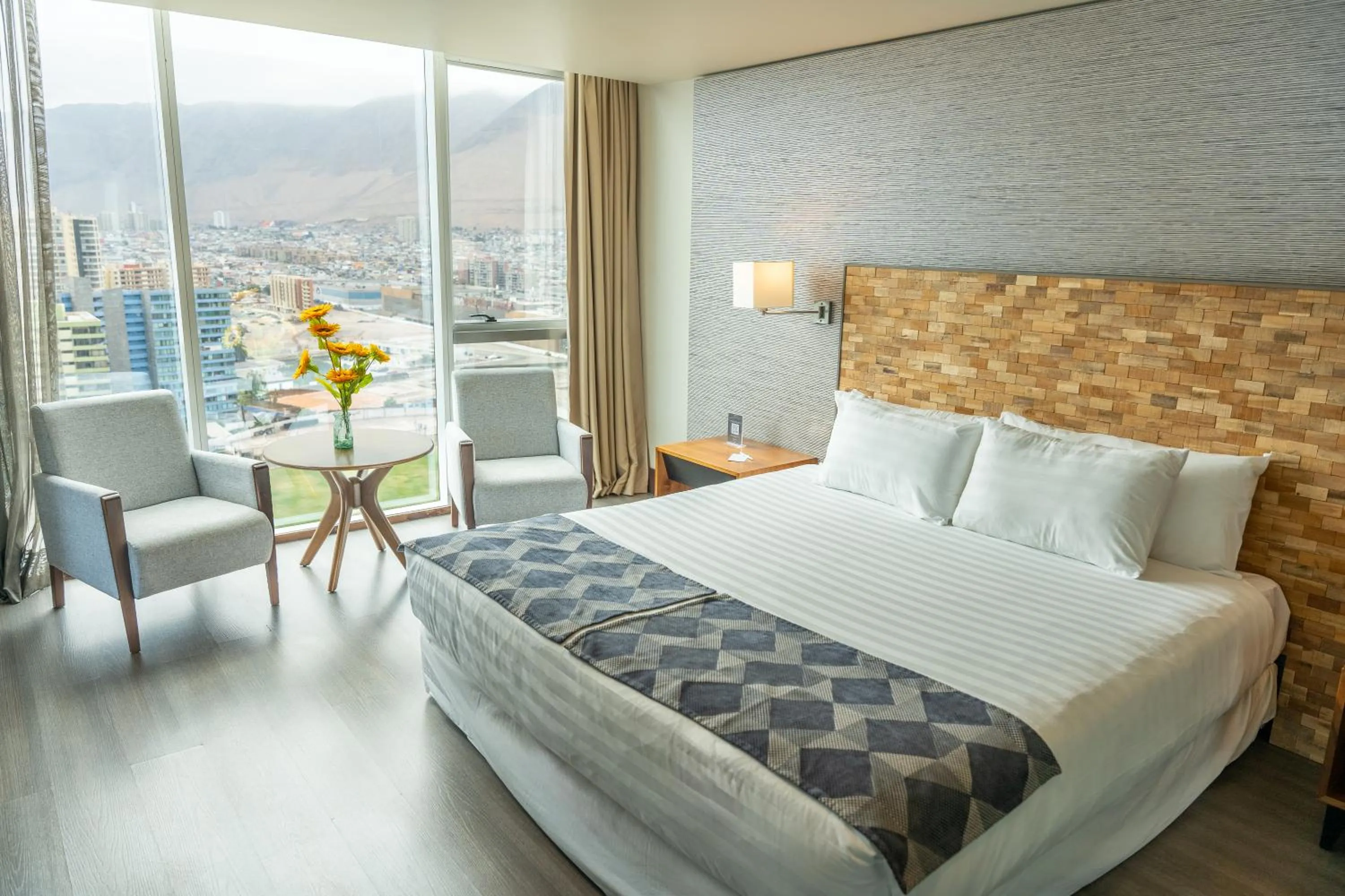 Bed in Hotel Terrado Cavancha