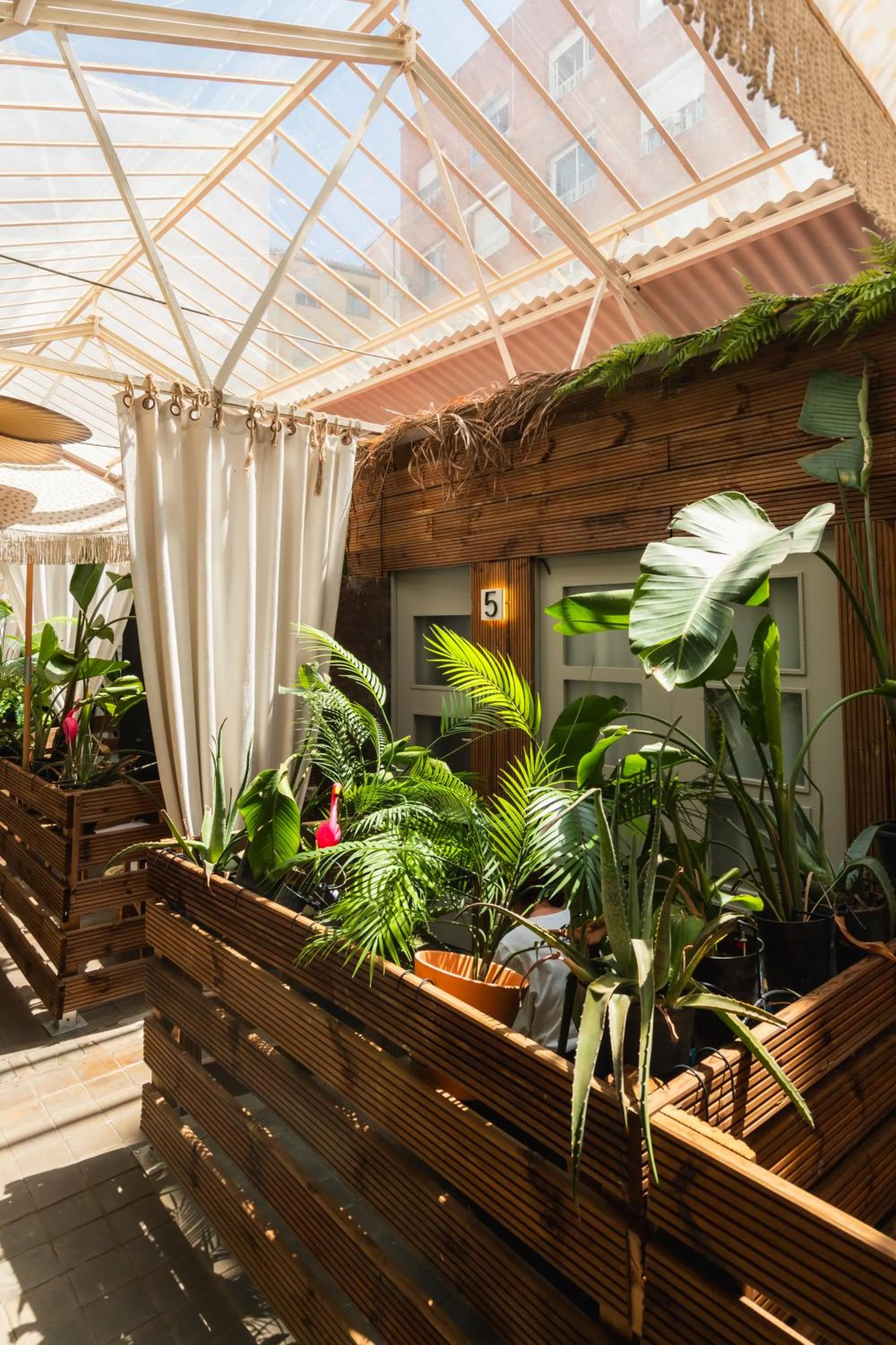 Garden view in Abalú Collection Life Gran Via