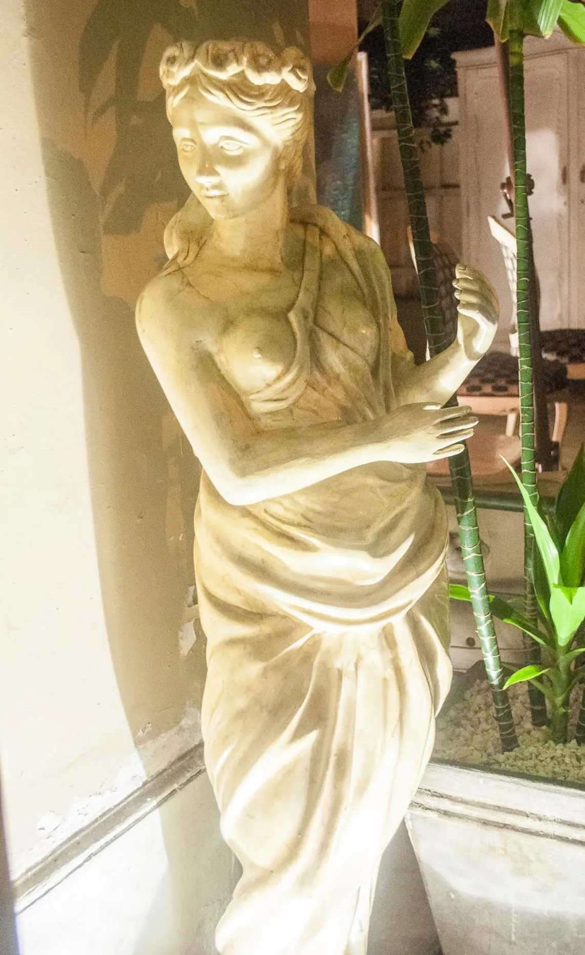 Decorative detail in Casa Falleri Boutique Hotel