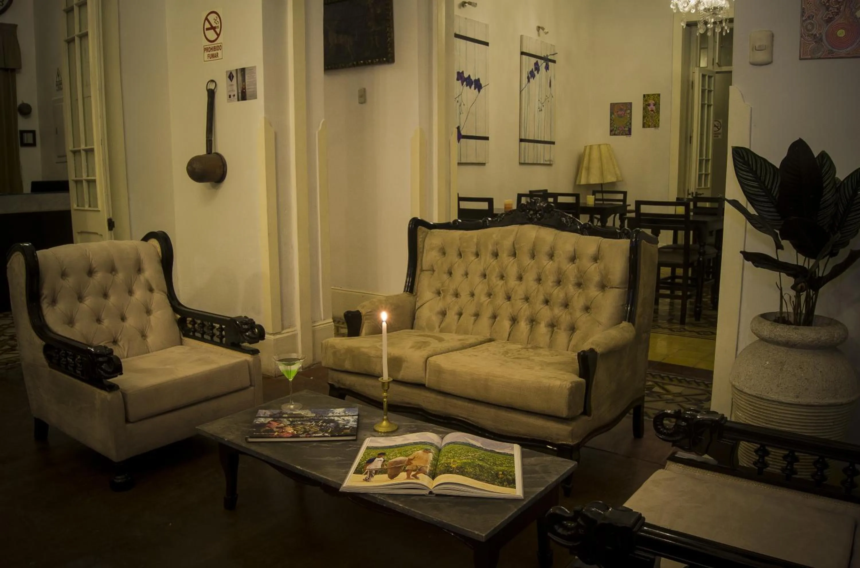 Food and drinks in Casa Falleri Boutique Hotel