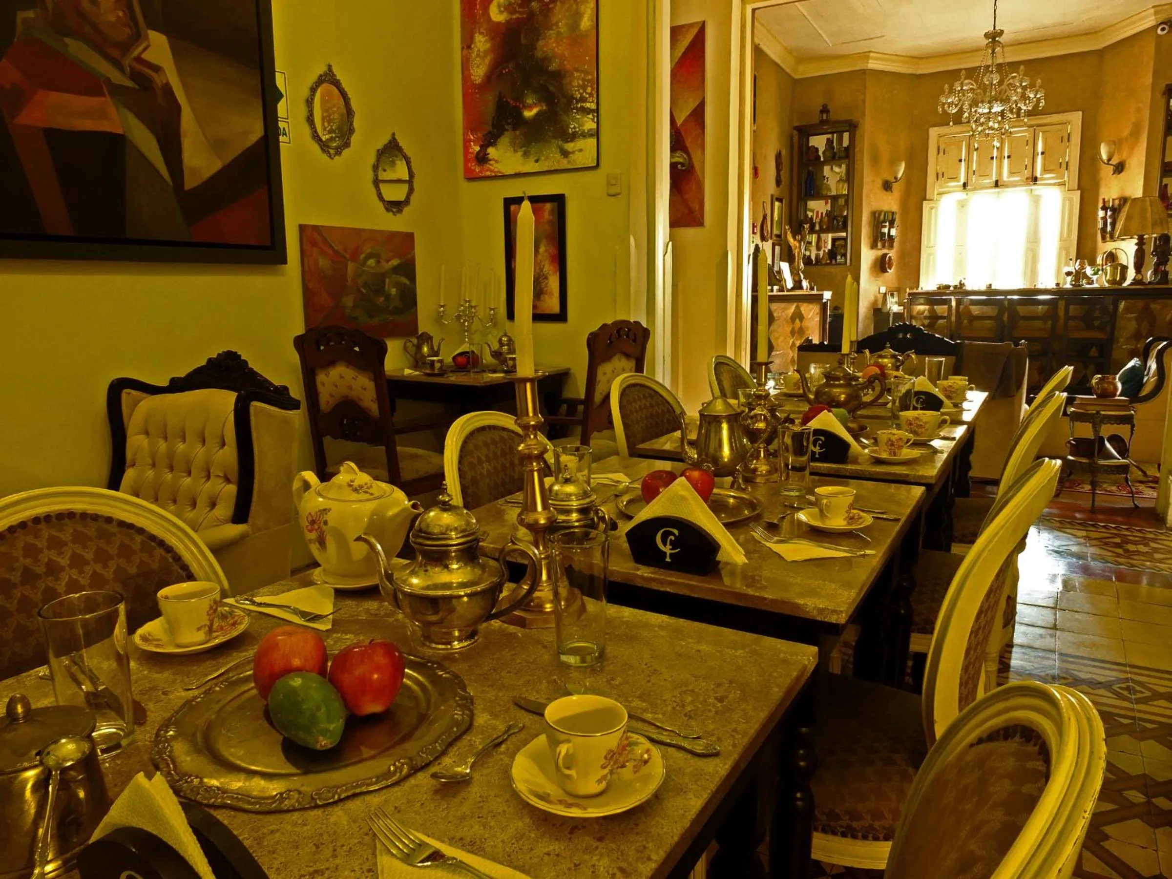 Dining area in Casa Falleri Boutique Hotel