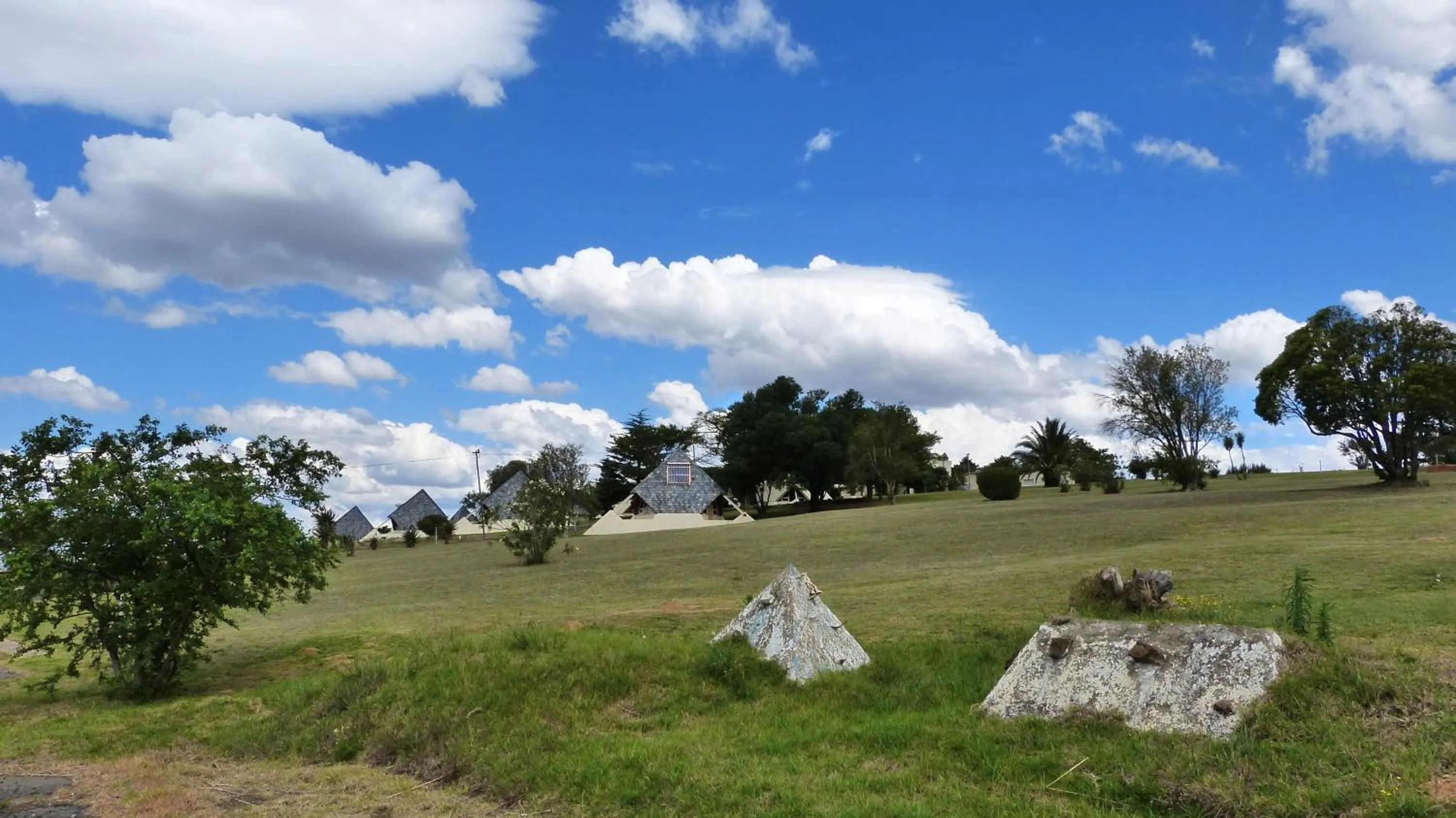Garden in Pyramids Motel