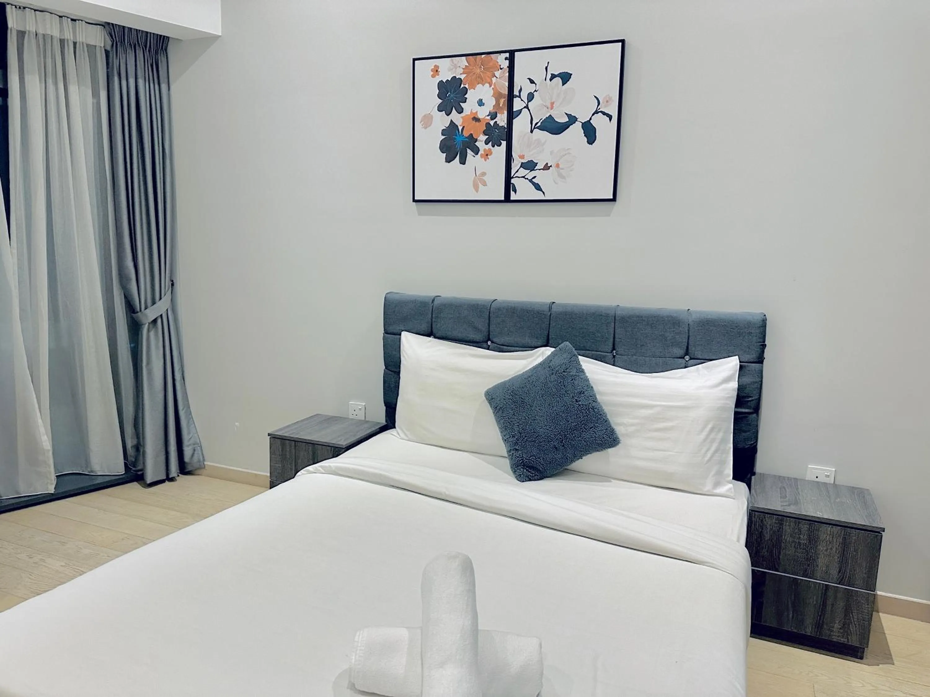 Bed in Eaton Residences By Luna